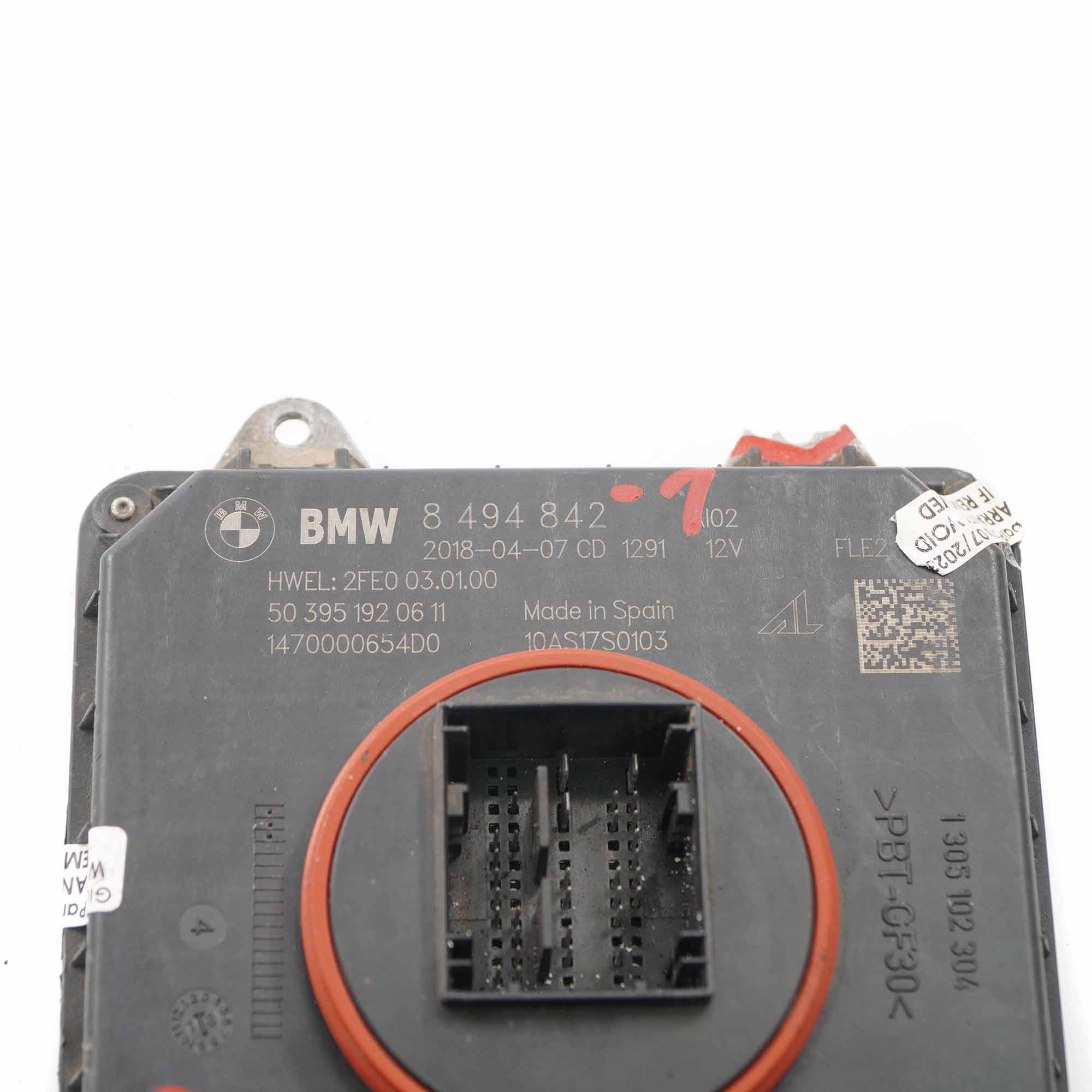 BMW F30 LCI Przetwornica moduł świateł LED 8494842