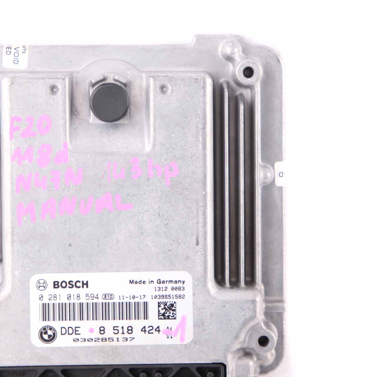 BMW F20 F30 118d 318d Sterownik Silnika ECU 