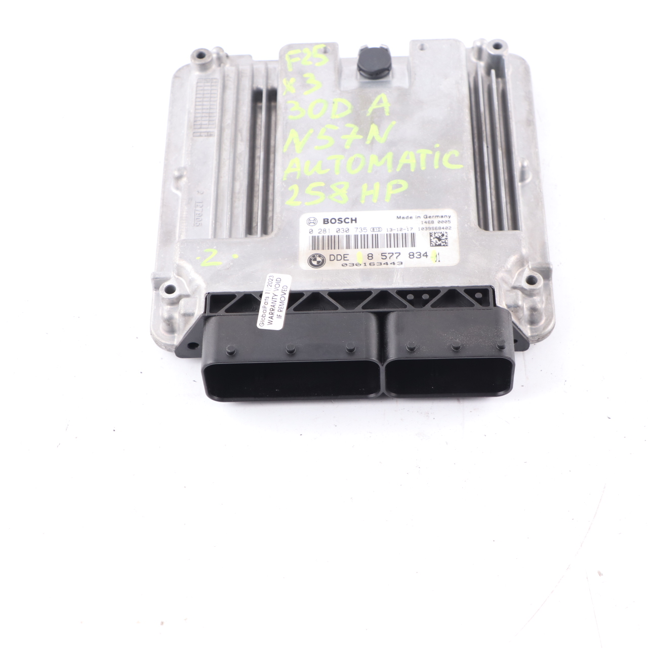 BMW F30 X3 F25 N57N 330d 30dX 258HP Sterownik Komputer Silnika ECU 8577834