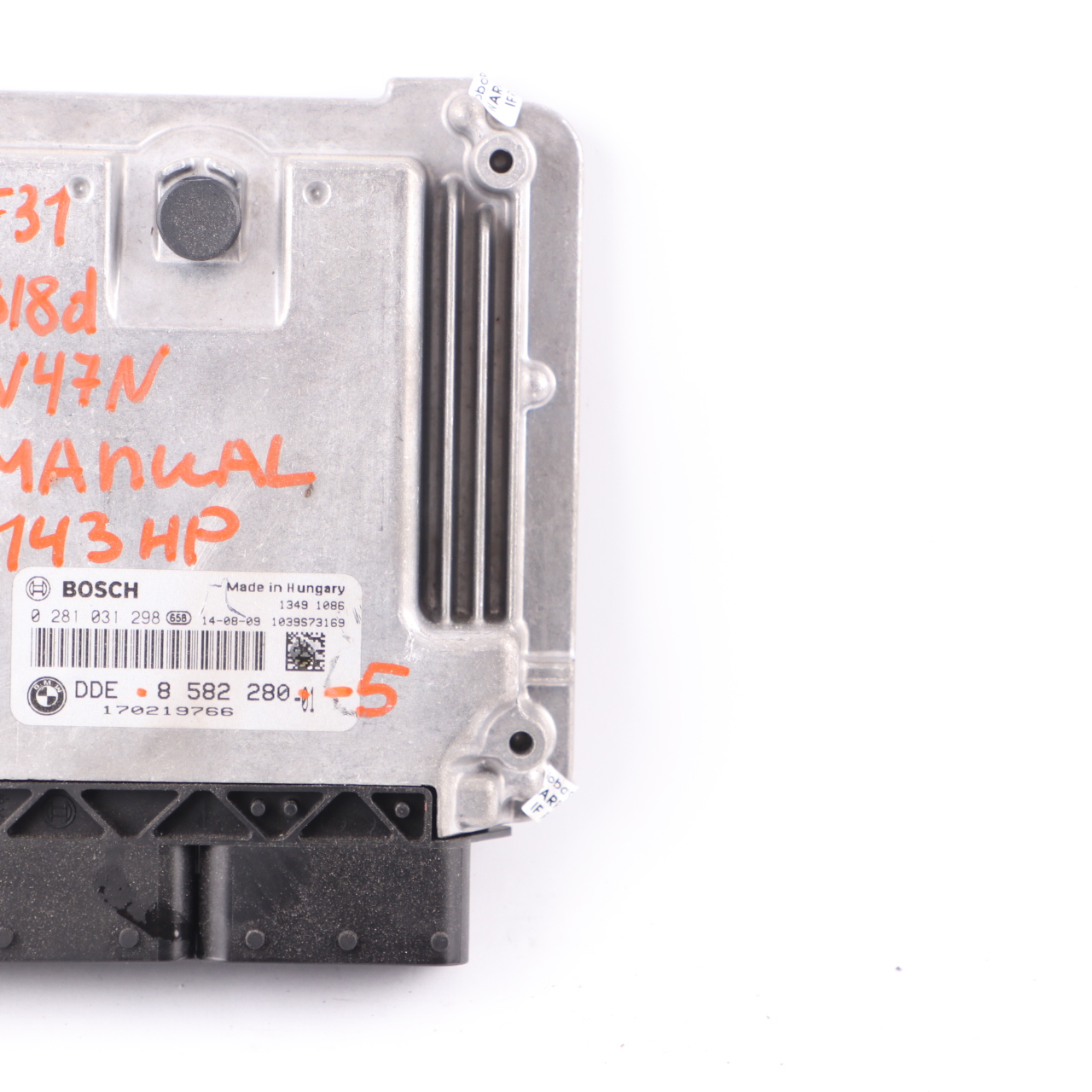 BMW F20 F30 F31 118d 318d N47N 143HP Sterownik Komputer Silnika ECU 8582280