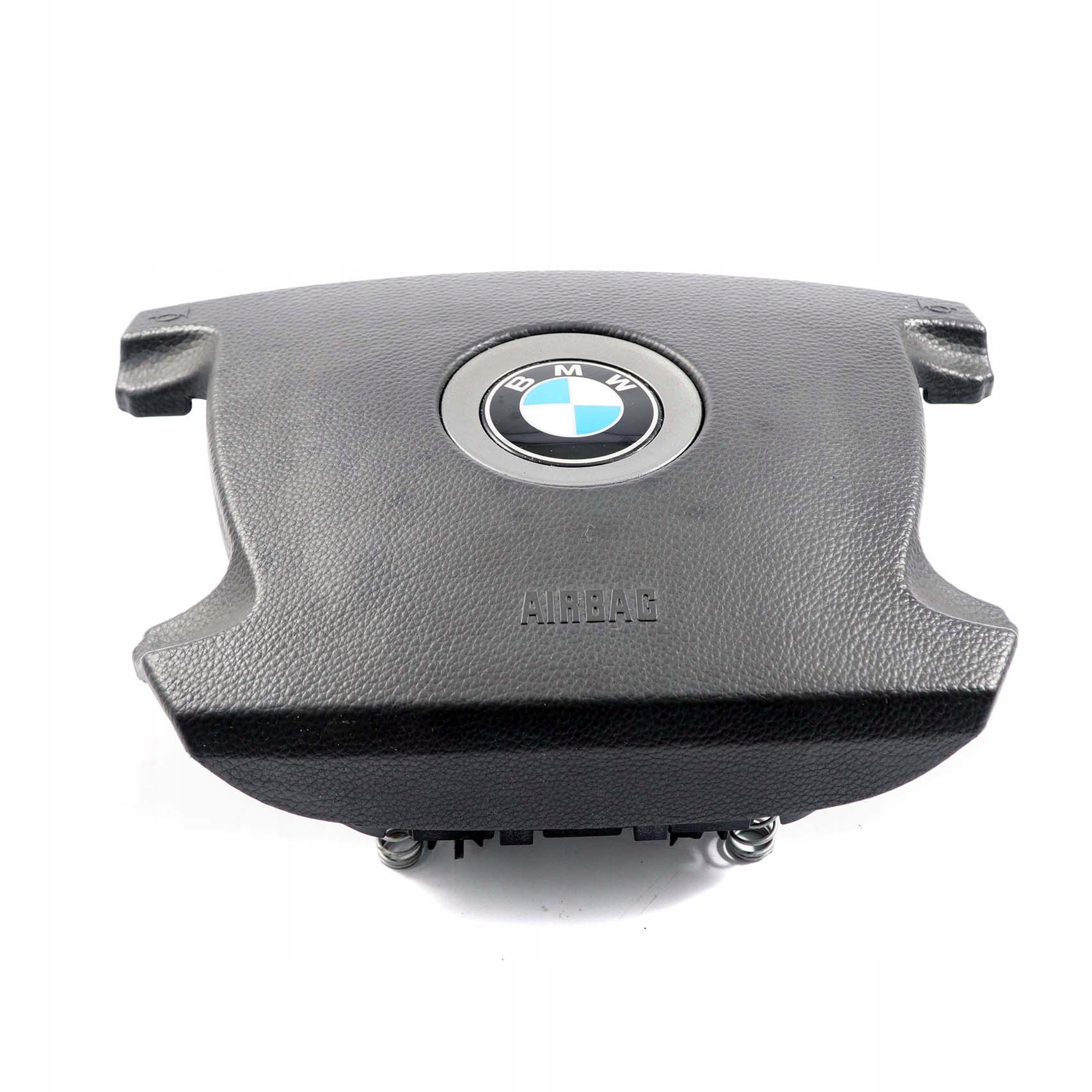 BMW 7 E65 E66 Driver's Side Steering Wheel Air Module Bag Black Grey 6761777