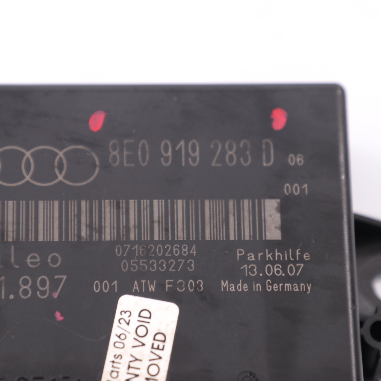 Audi A4 B7 Moduł Sterownik PDC Tył 8E0919283D