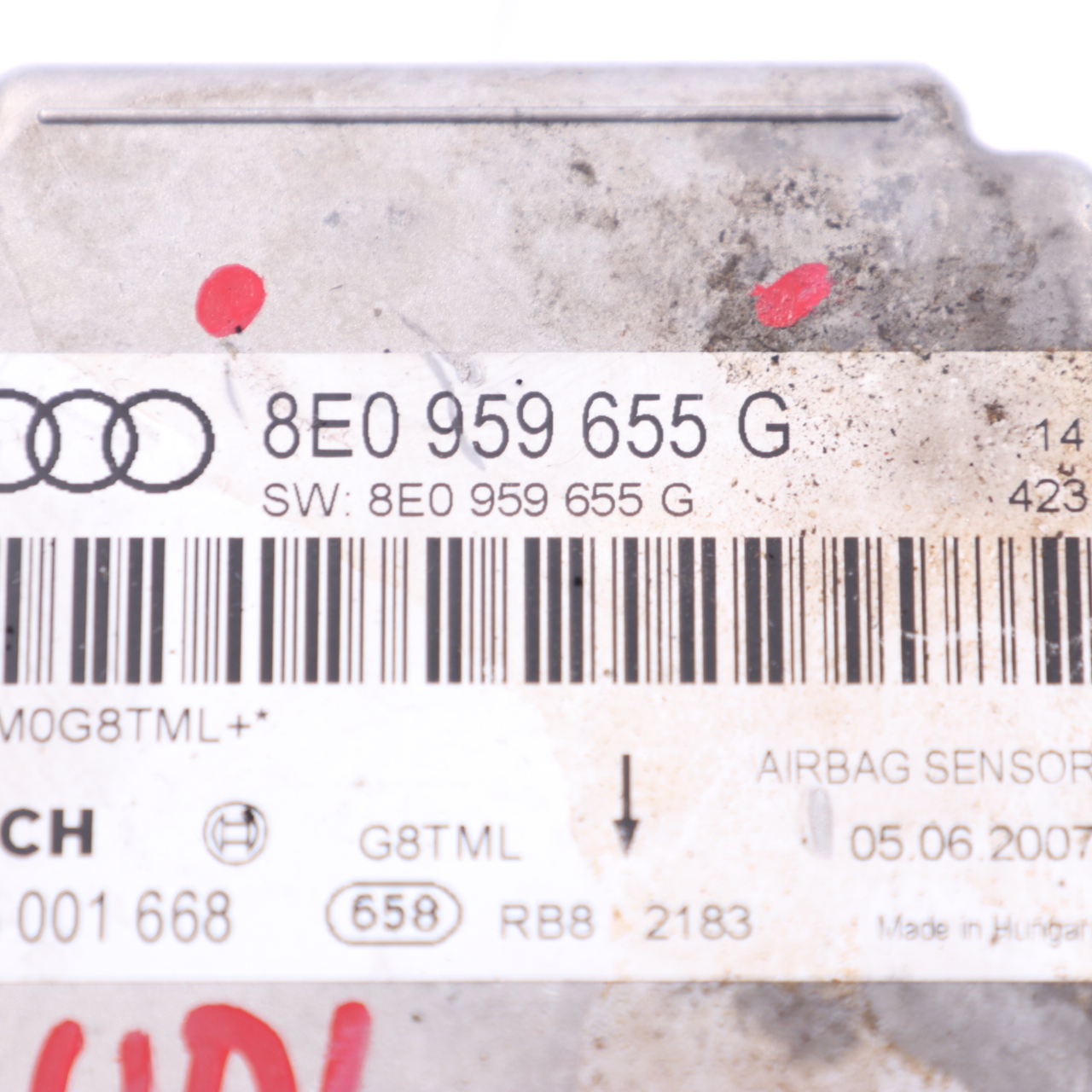 Audi A4 B6 B7 Moduł Poduszki Powietrznej 8E0959655G