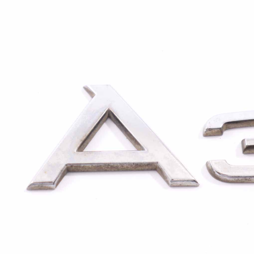 Audi A3 8P Trunk Emblem Rear Boot Tailgate Adhered Badge Logo 8P0853741