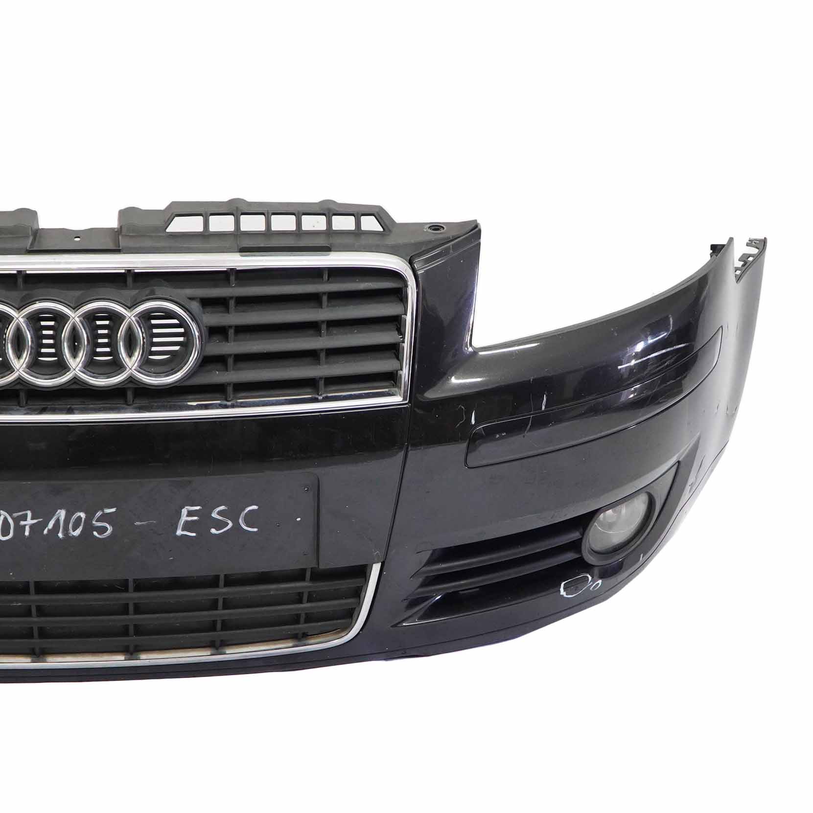 Audi A3 8P Front Bumper Panel PDC Parktronic Covering Ebony Black LZ9W