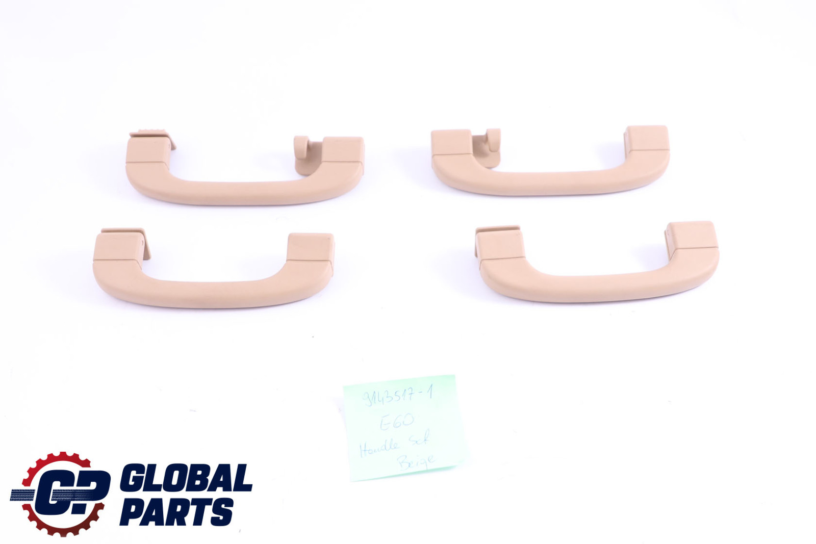 BMW 3 Series E90 E91 E60 E61 LCI Interior Grab Handle Cremebeige Set