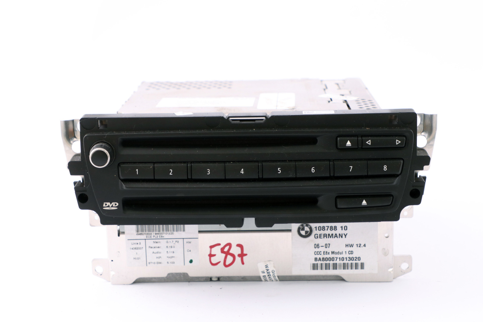 BMW E87 LCI CCC CD Radio Czytnik Nawigacji 9159034