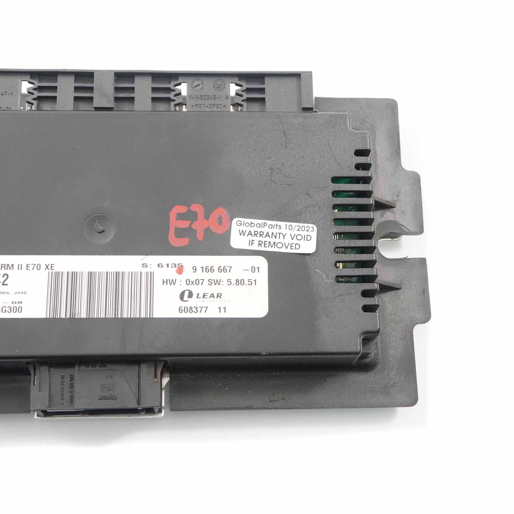 BMW X5 E70 Moduł Sterownik Świateł ECU FRM II Lear 9166667