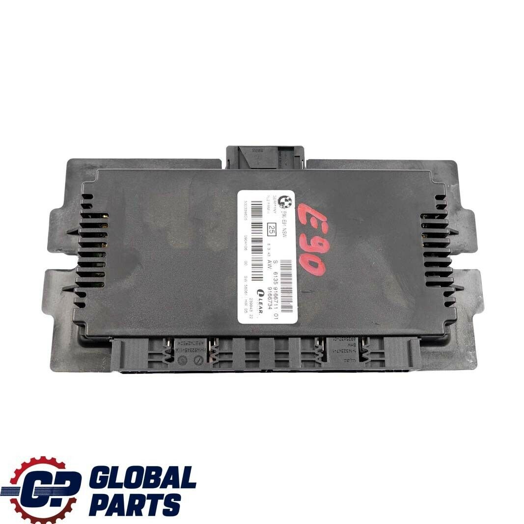 BMW E90 Moduł Sterownik Świateł ECU LCM NSW 9166711