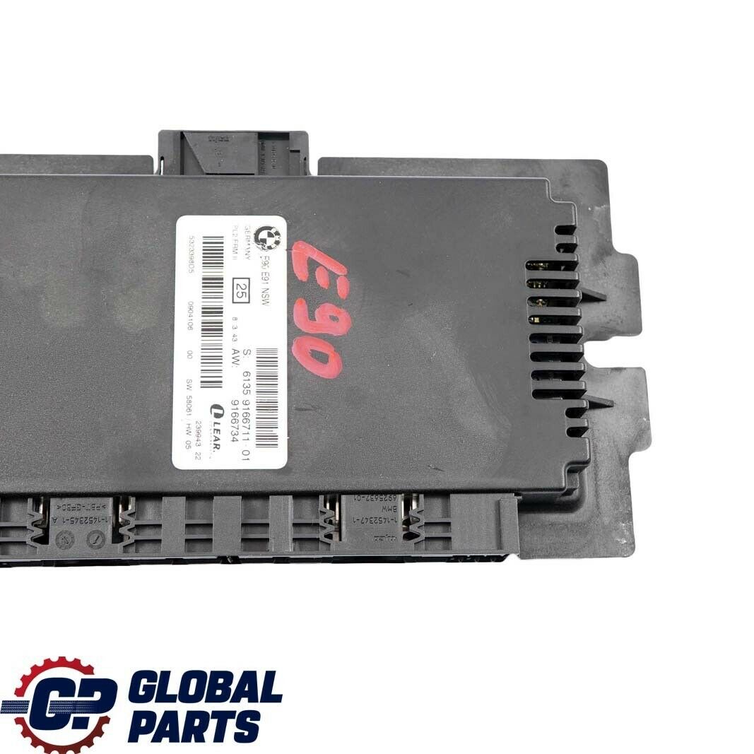 BMW E90 Moduł Sterownik Świateł ECU LCM NSW 9166711