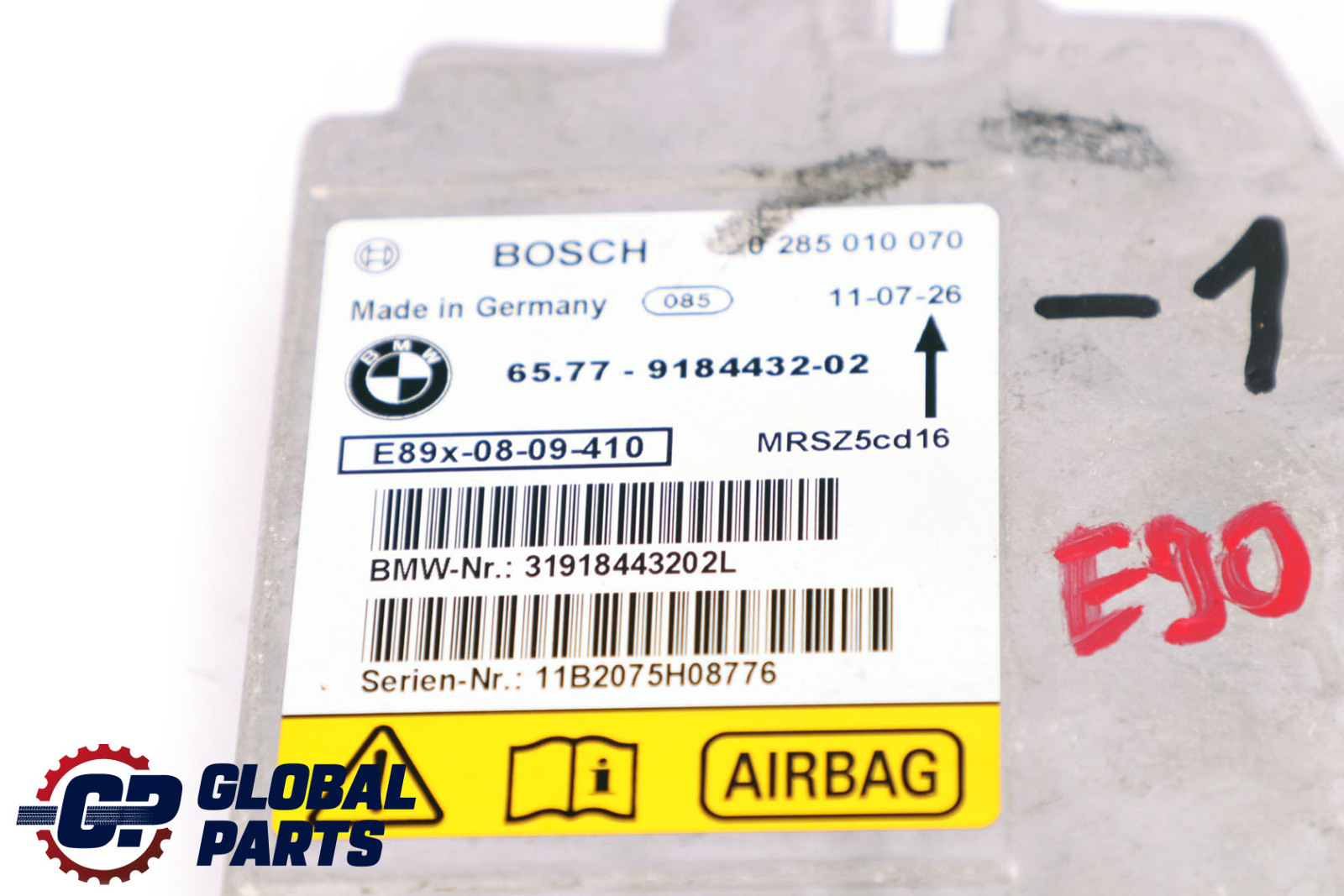 BMW E81 E87 E90 E91 Moduł sensor airbag poduszki