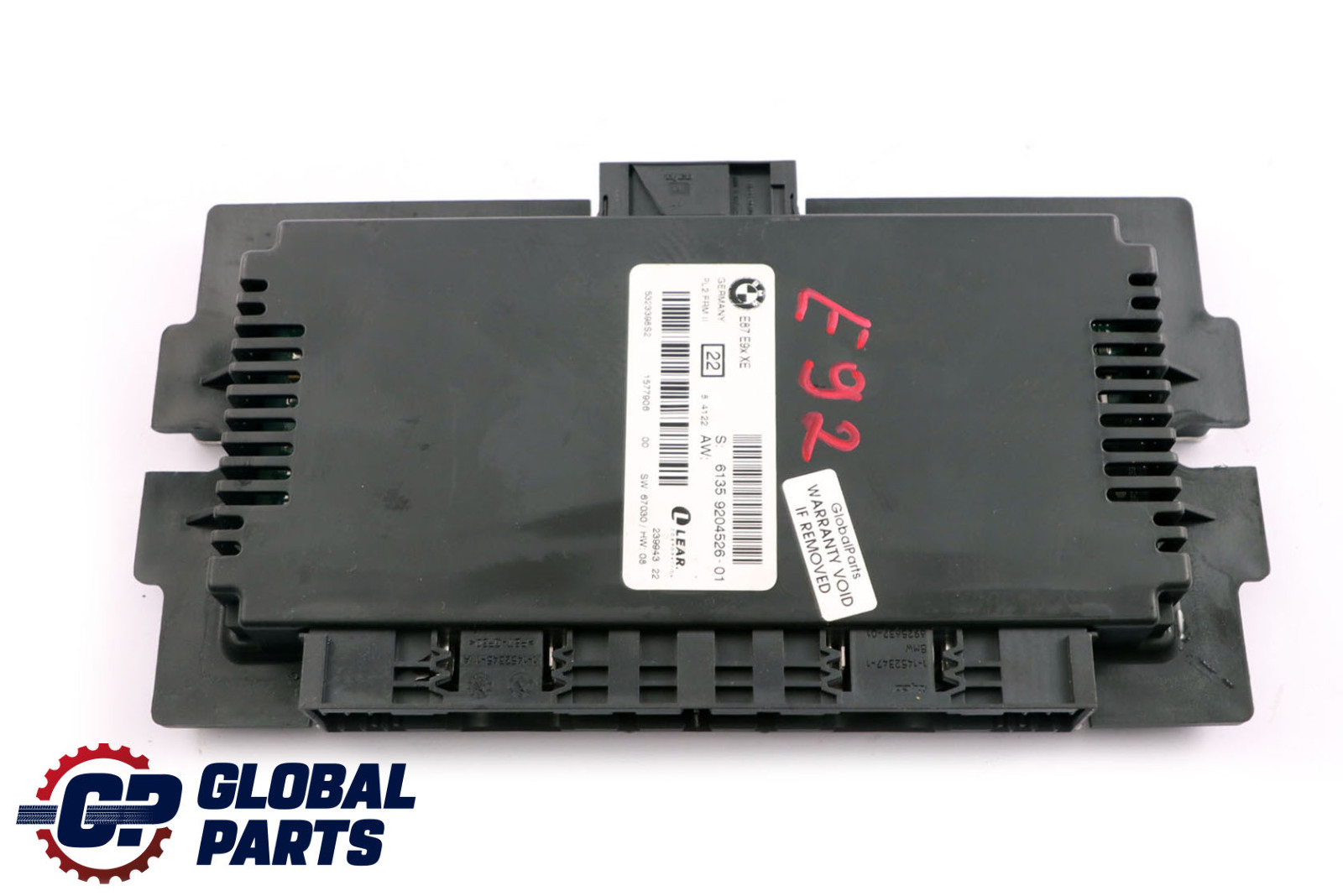 BMW E92 Moduł Sterownik Świateł ECU PL2 9204526