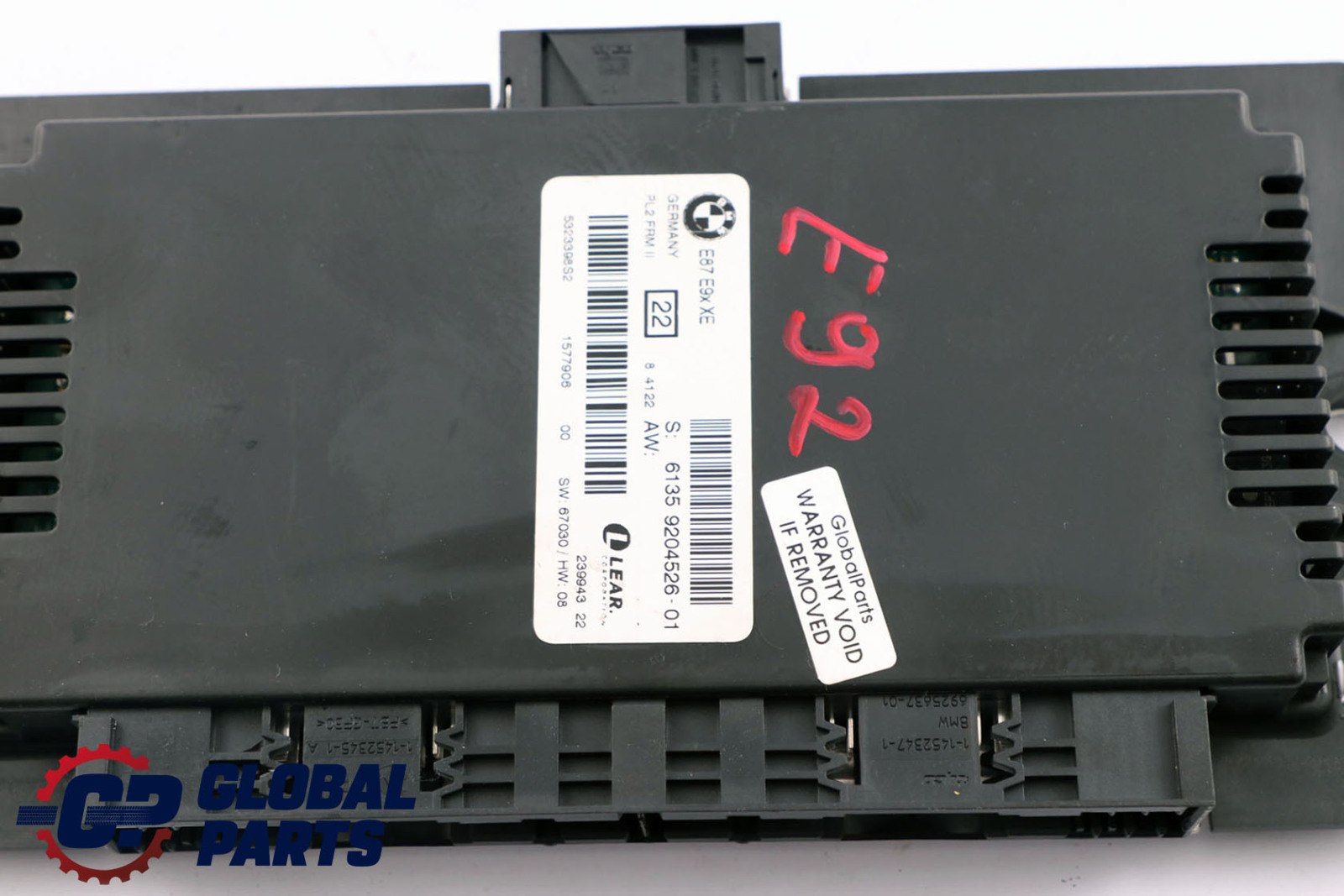 BMW E92 Moduł Sterownik Świateł ECU PL2 9204526