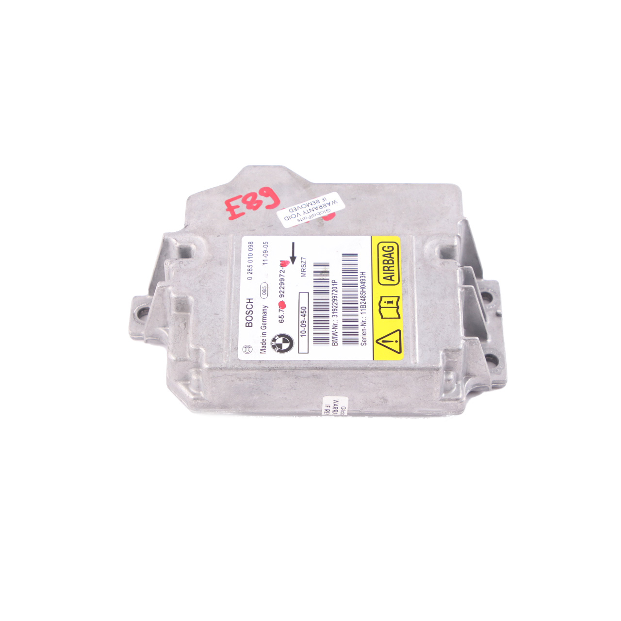 BMW Z4 E89 Kabriolet Cabrio Sterownik Moduł Airbag ECU 9229972