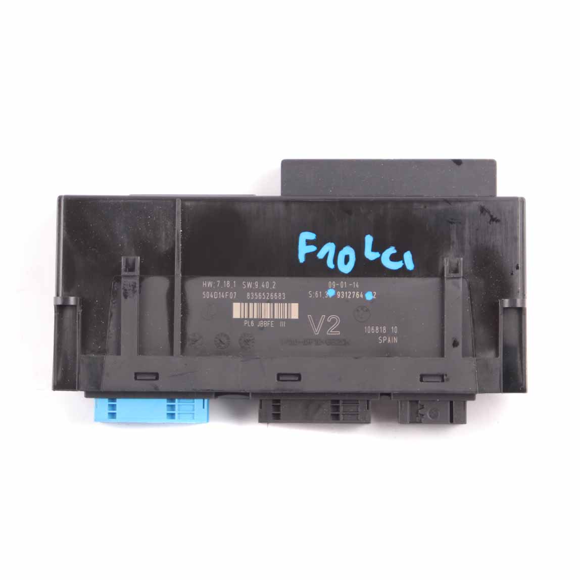 BMW F10 LCI ECU Moduł Komfortu PL6 JBBFE III V2 9312764