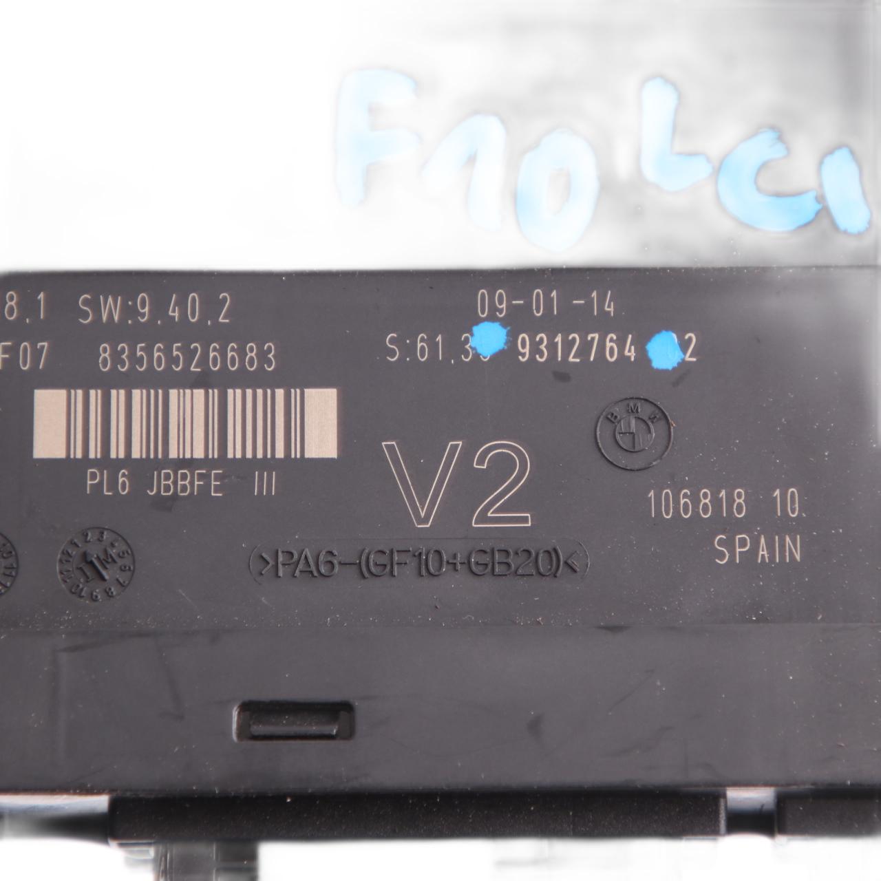 BMW F10 LCI ECU Moduł Komfortu PL6 JBBFE III V2 9312764