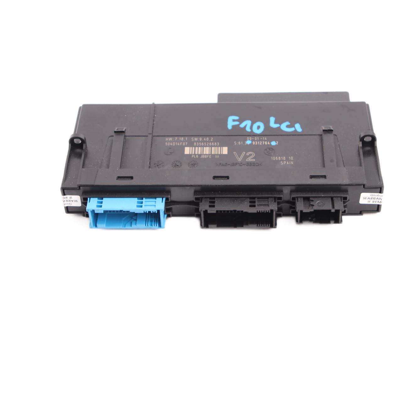 BMW F10 LCI ECU Moduł Komfortu PL6 JBBFE III V2 9312764