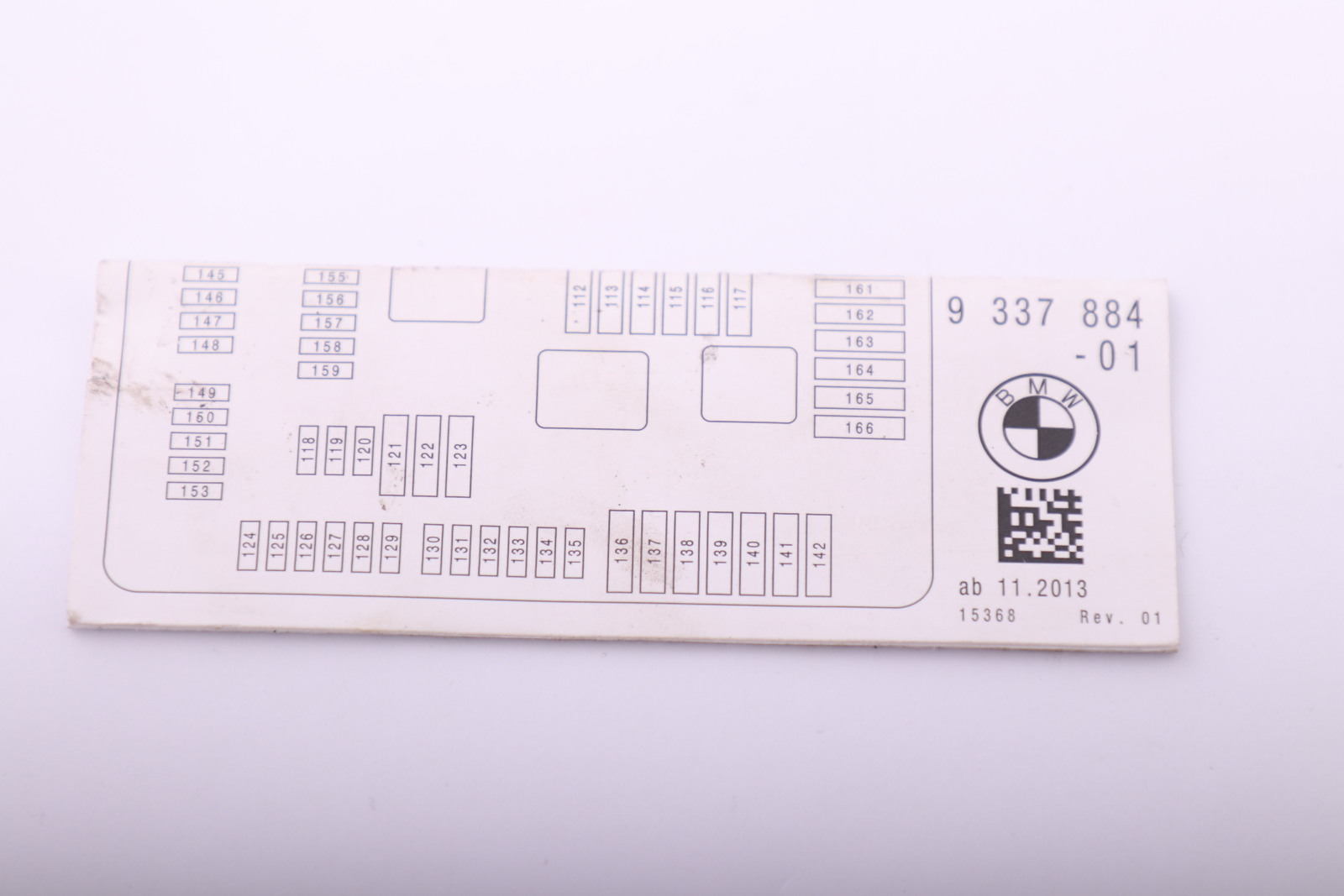 BMW F20 F21 F30 F80 Skrzynka Bezpieczników Schemat