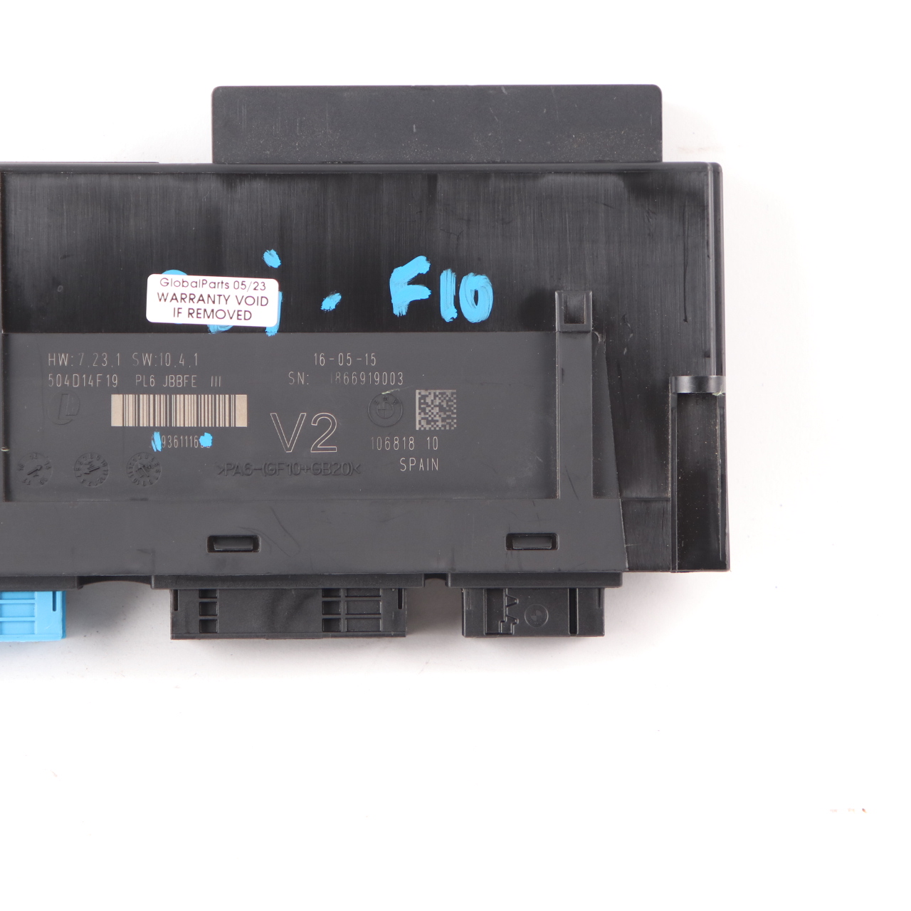 BMW F10 LCI  Moduł Nadwozia Komfortu ECU JBBFEIII V2 PL6 9361116