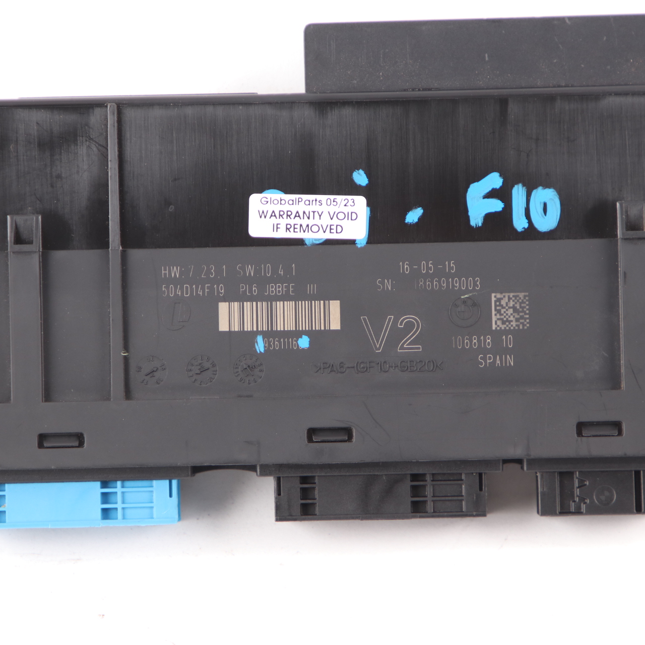 BMW F10 LCI  Moduł Nadwozia Komfortu ECU JBBFEIII V2 PL6 9361116