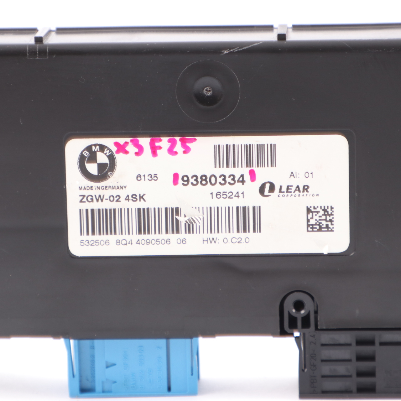 BMW X3 F25 Moduł Gateway Lear ZGW-02 4SK 9380334