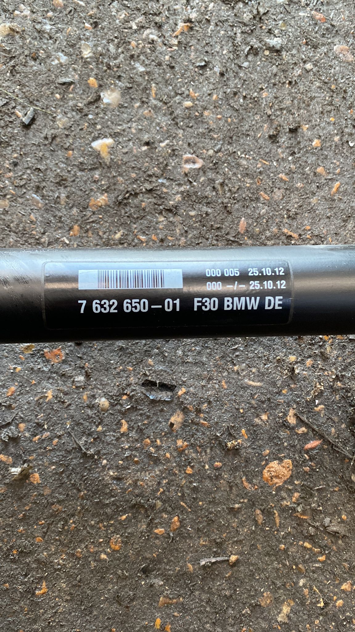 BMW F20 F22 F30 xDrive Wał Napędowy Przód 9425910