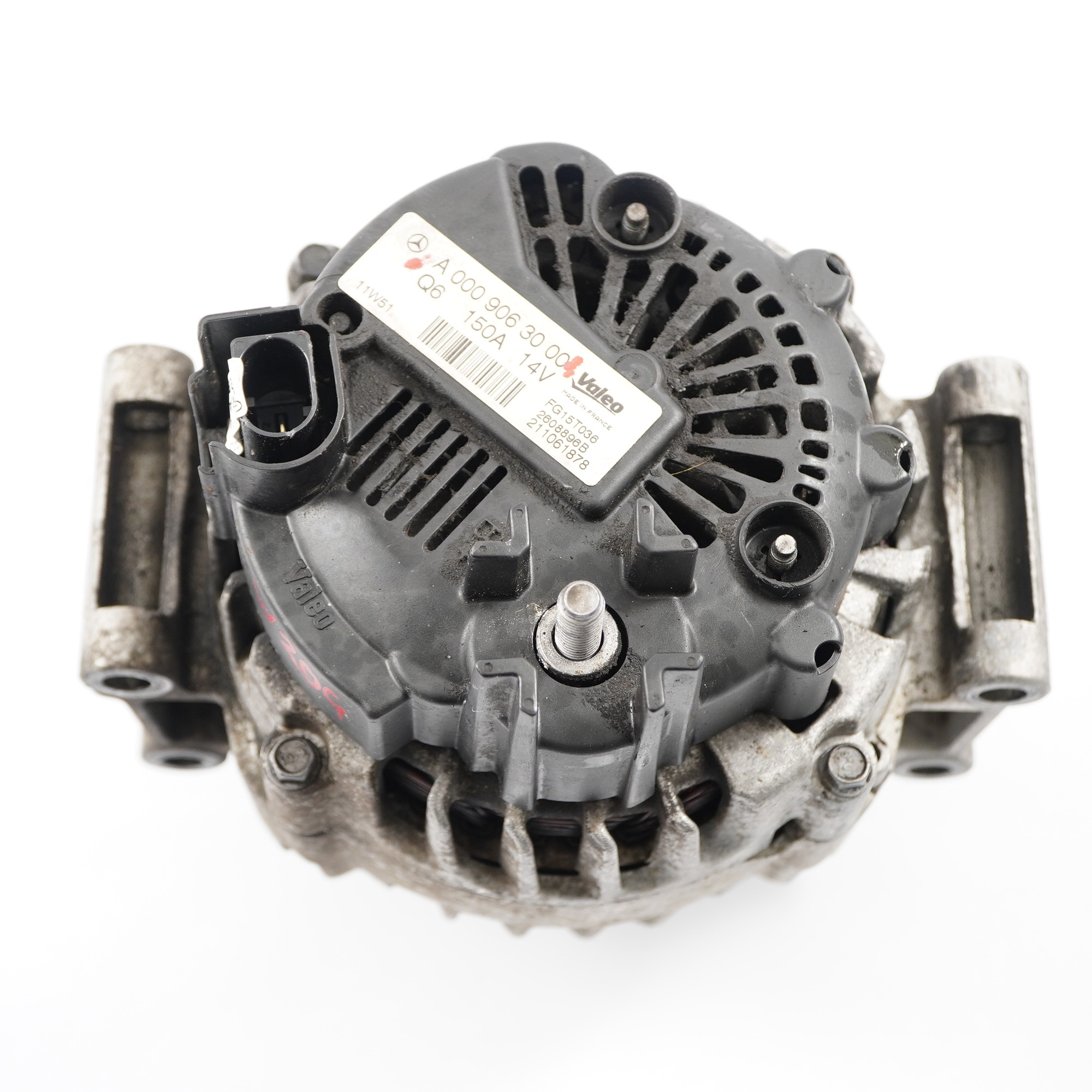 Mercedes W204 W212 M271 Alternator Valeo 150A 14V A0009063000