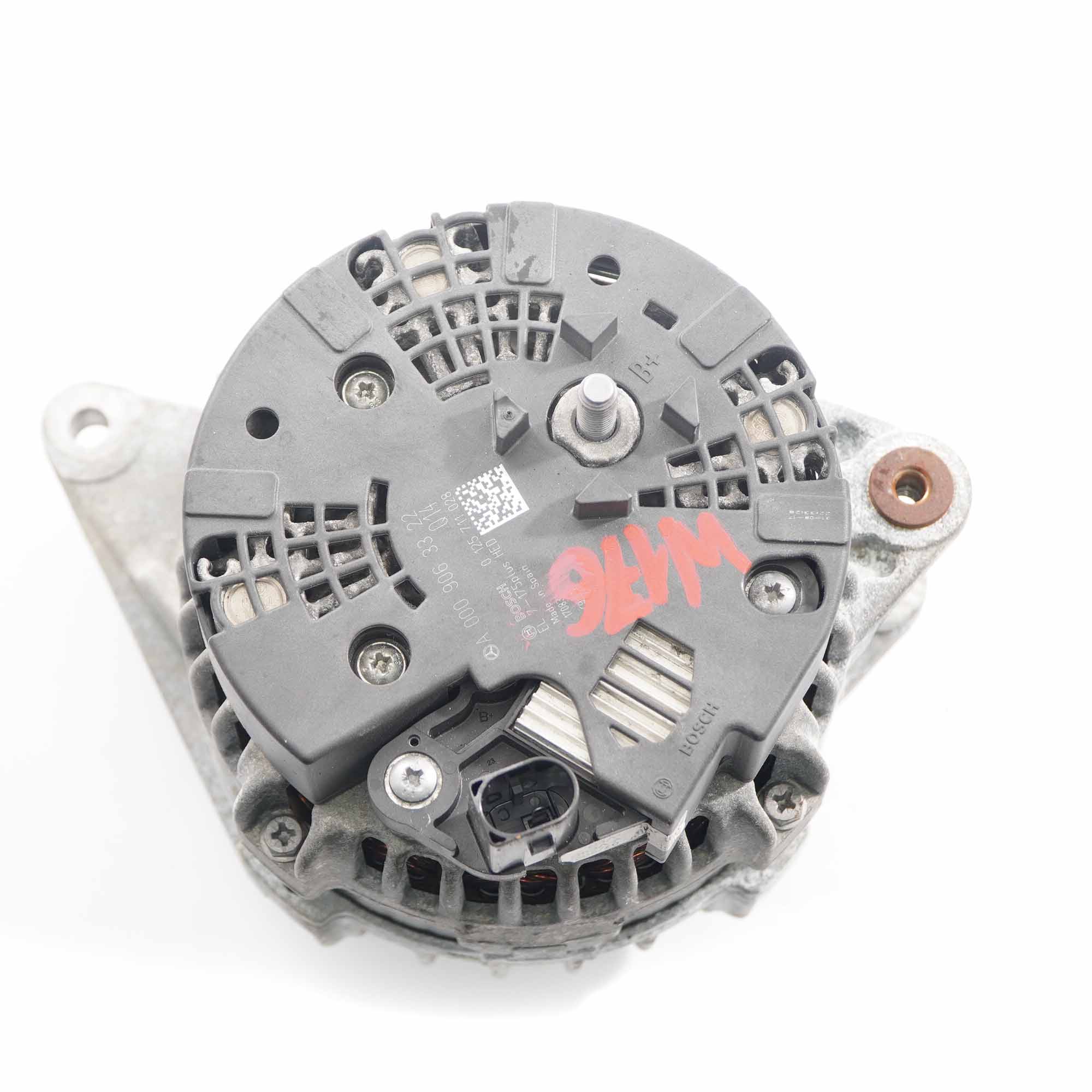 Mercedes W176 OM651 175A Alternator A0009063322