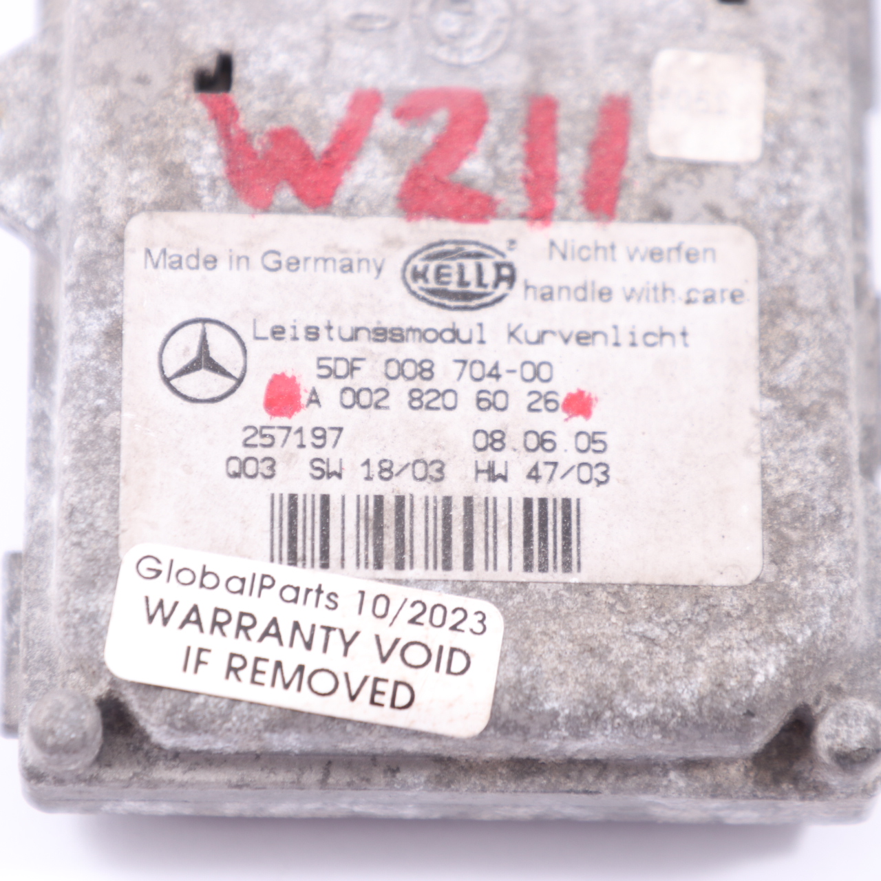 Mercedes W209 W211 Moduł Skrętu Przetwornica Xenon