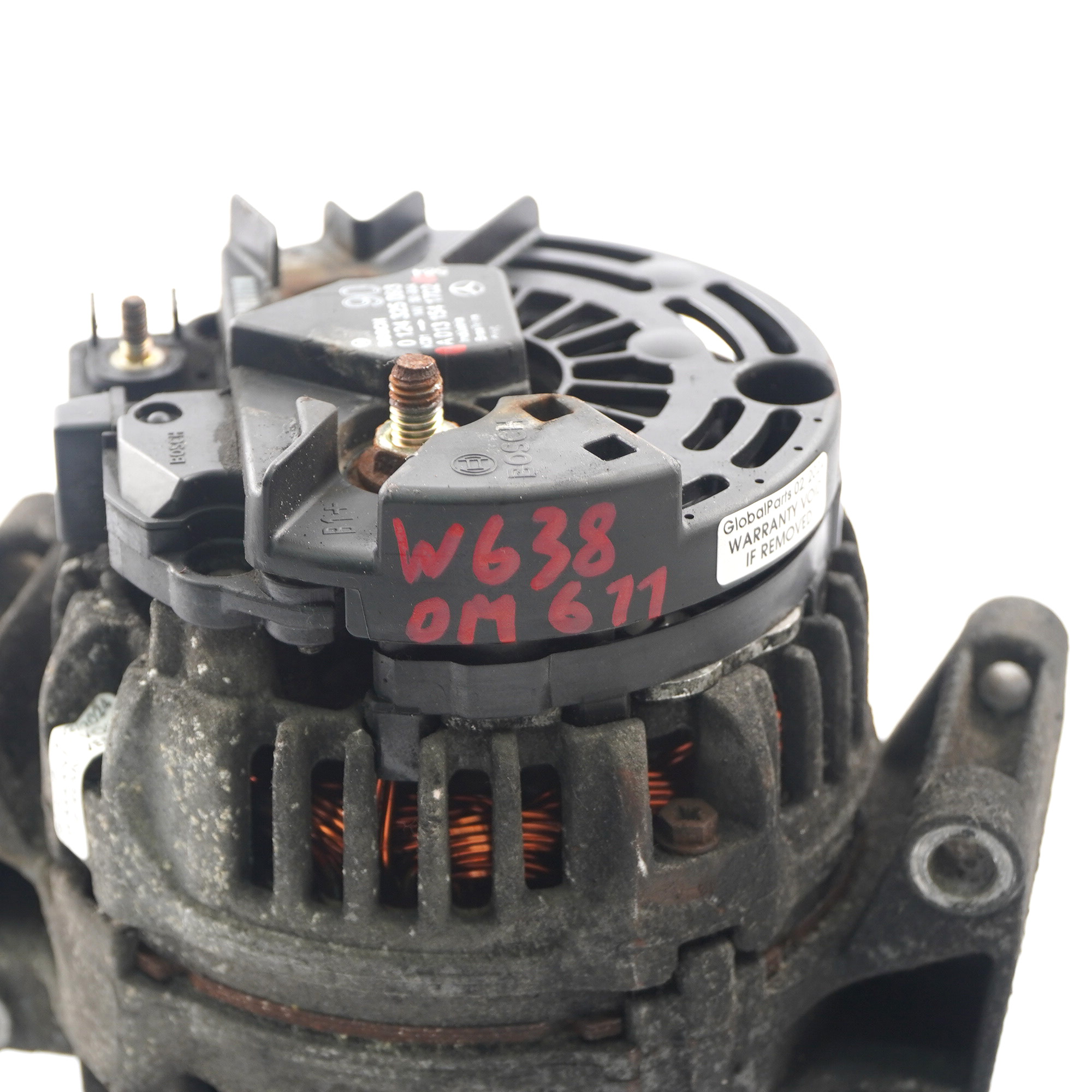 Alternator Mercedes W638 OM611 Alternator A0131541702