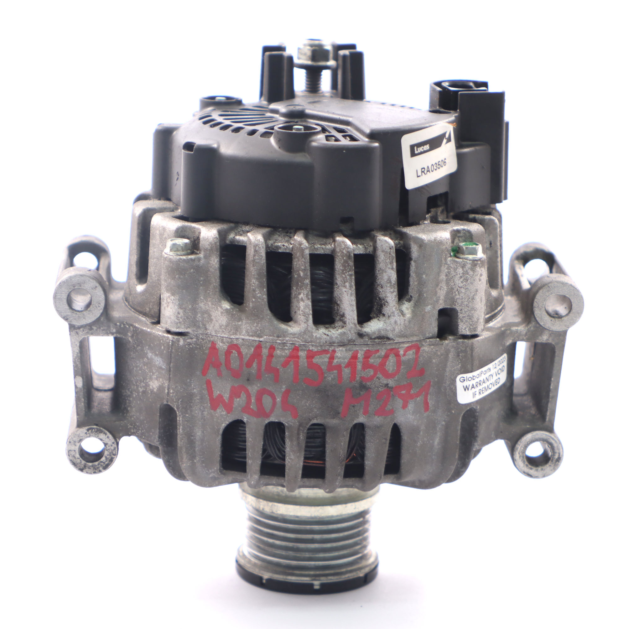 Mercedes W204 W212 M271 Alternator Valeo 150A 14V A0141541502