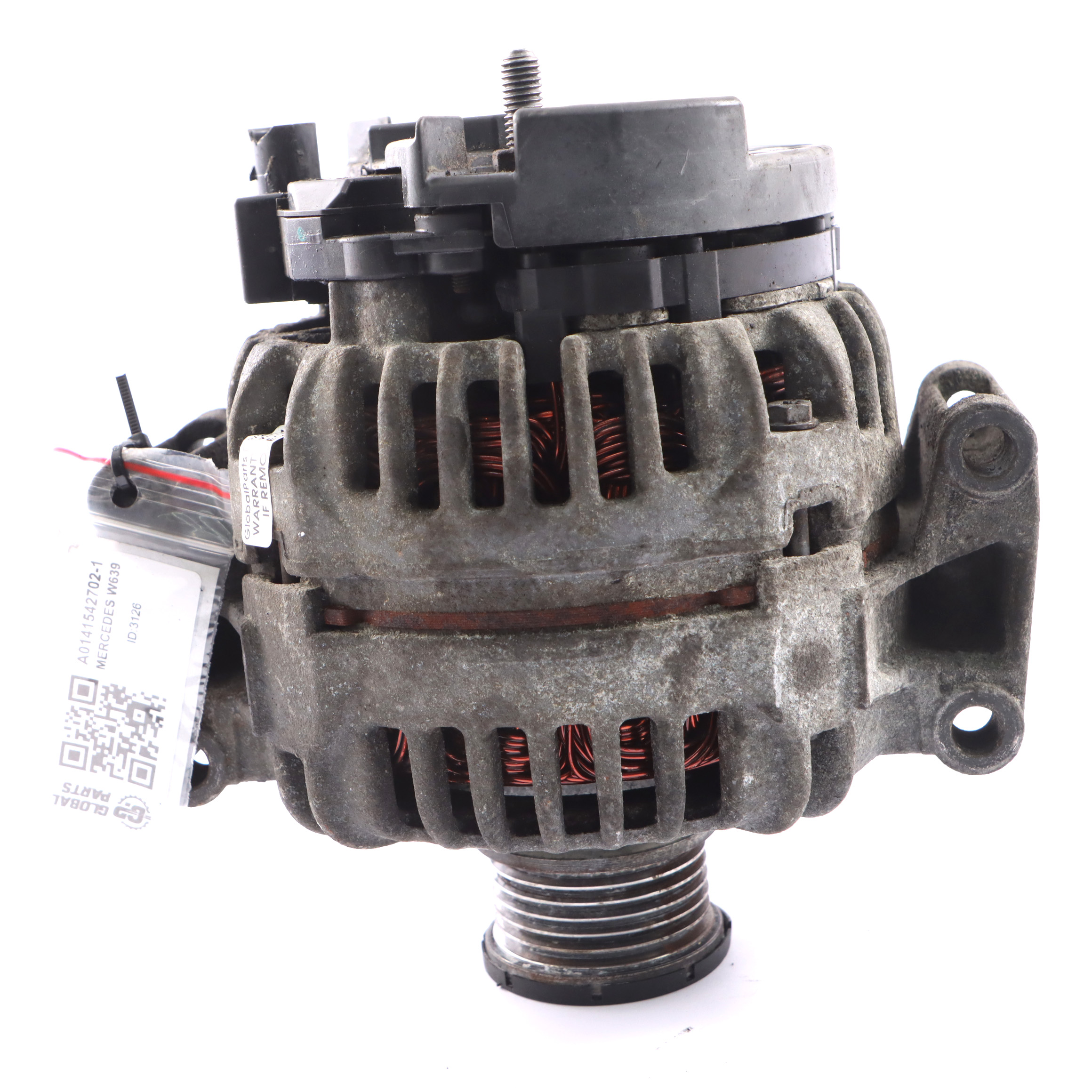 Mercedes Vito W639 Sprinter W906 Alternator 14V 120A Bosch A0141542702