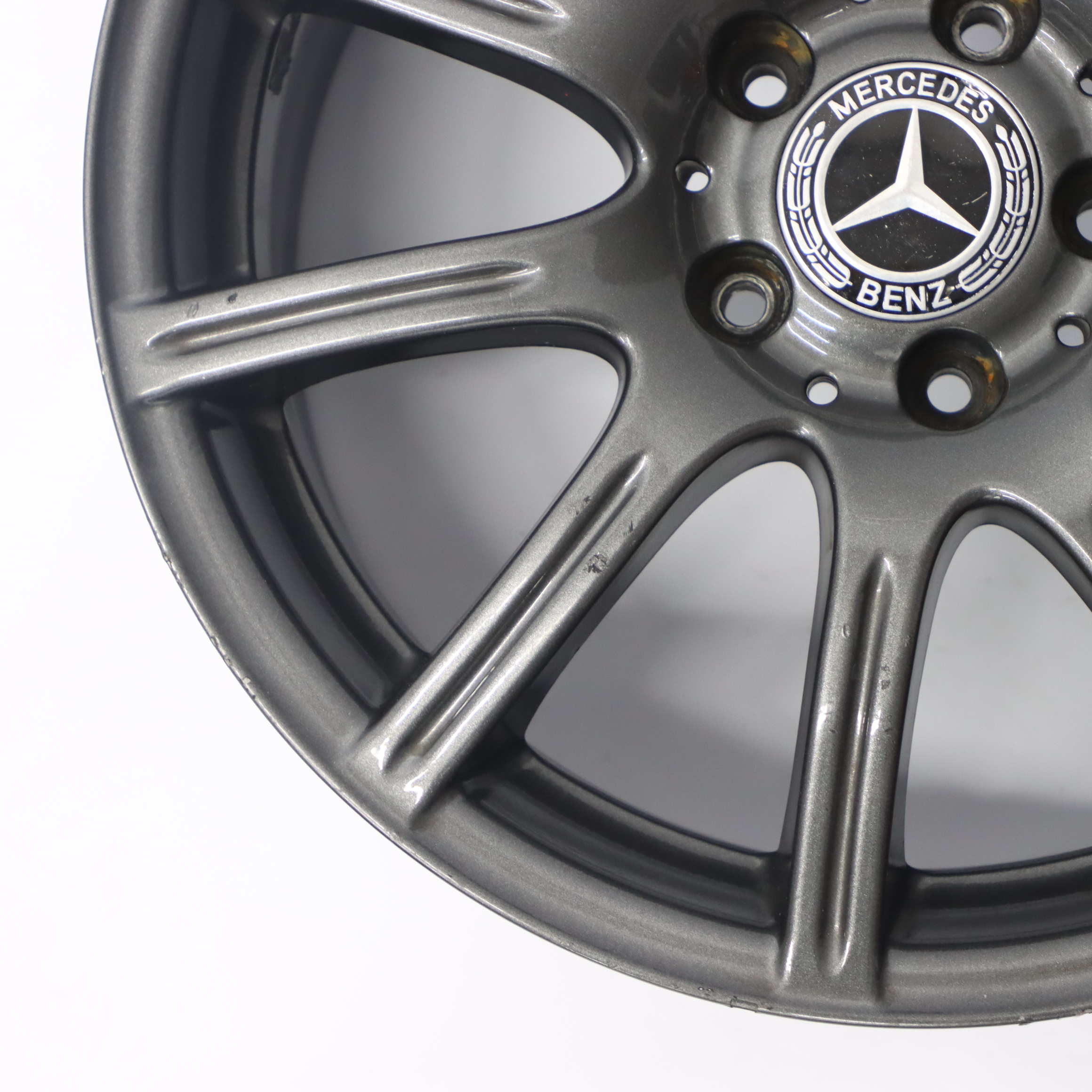 Mercedes R171 Szara Felga Aluminiowa 10-Ramienna 17" 7,5J ET:36 A1714012202