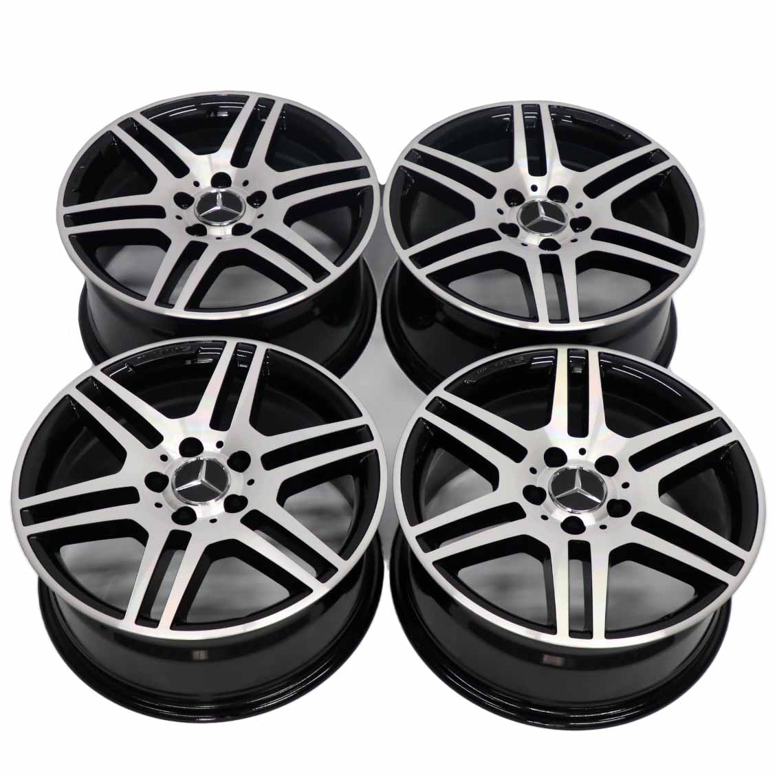 Mercedes W204 Komplet Felg AMG 17" 7,5J/8,5J