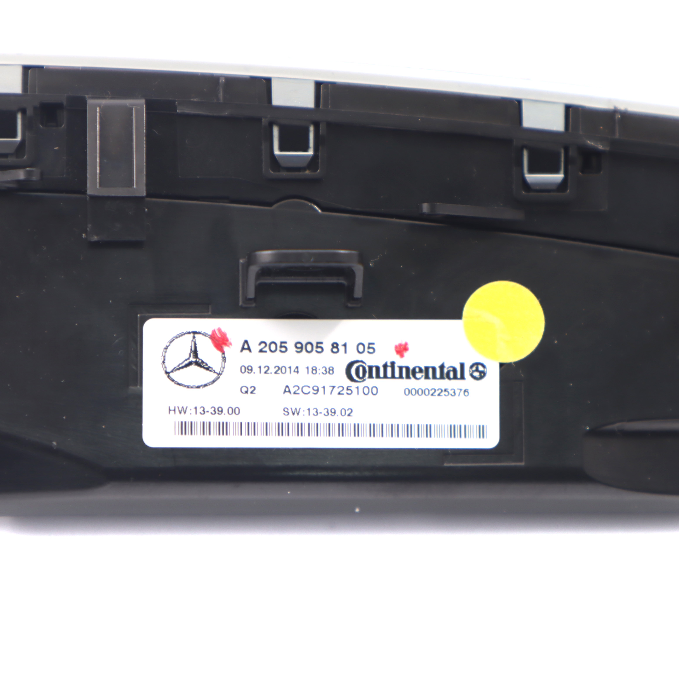 Mercedes W205 Panel Sterowania Klimatyzacji A2059058105