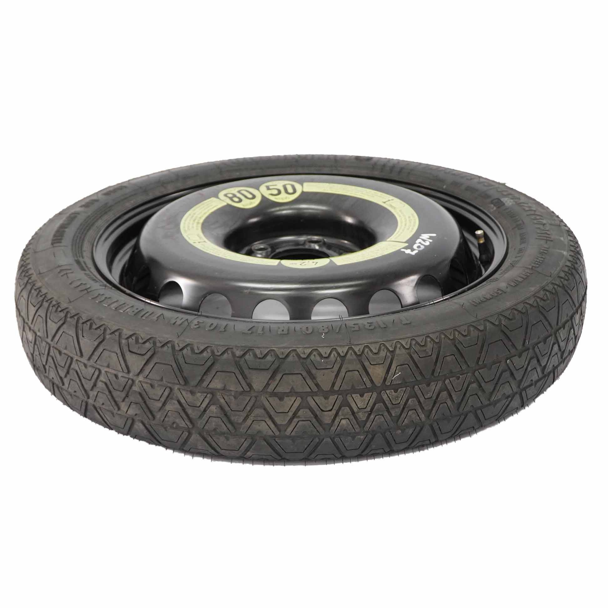 Mercedes W204 W207 Spare Wheel Steel Tyre R17 3.5J ET:19,5 135/80 A2074000102