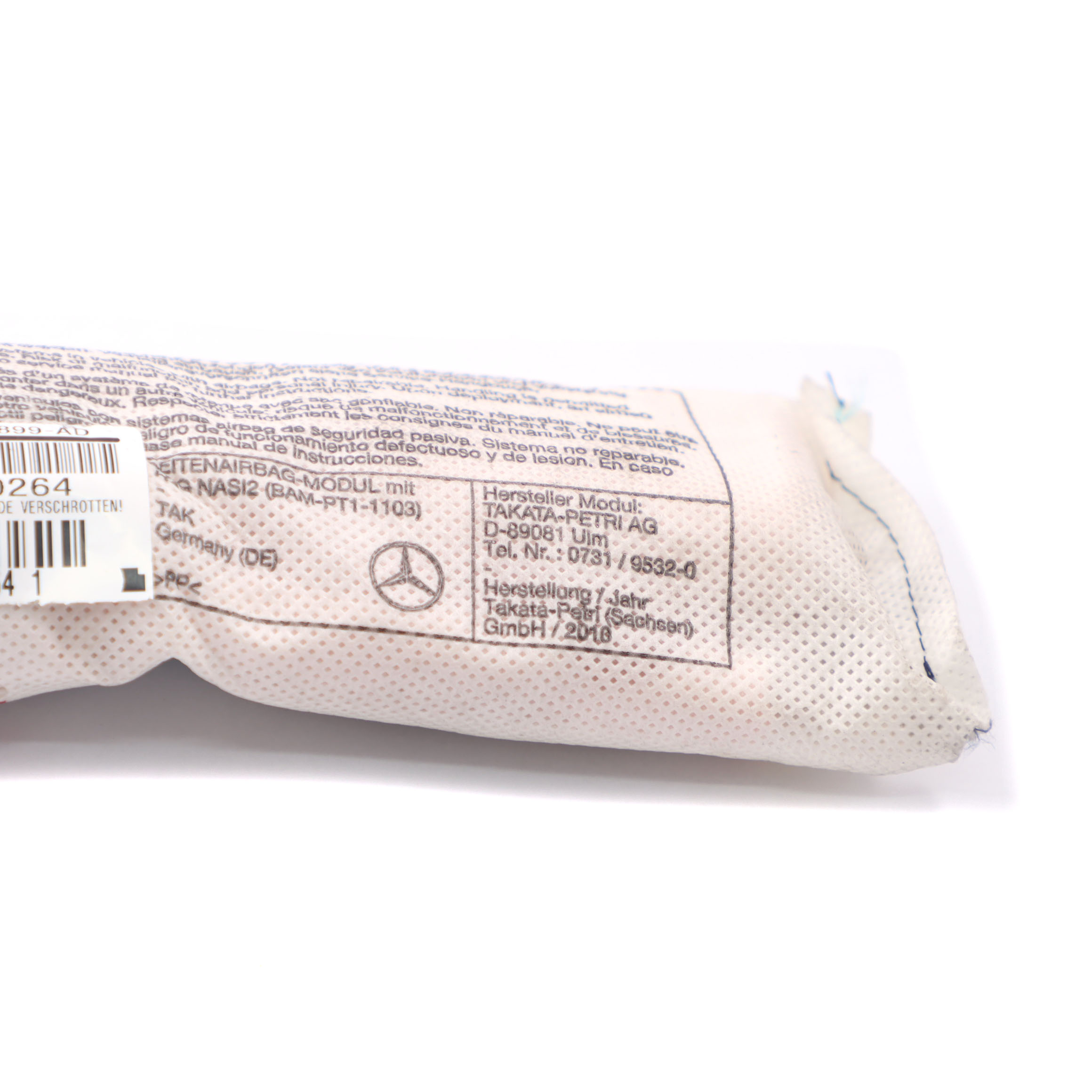 Mercedes C204 C207 Poduszka Airbag Fotela Lewy Przód A2078600302