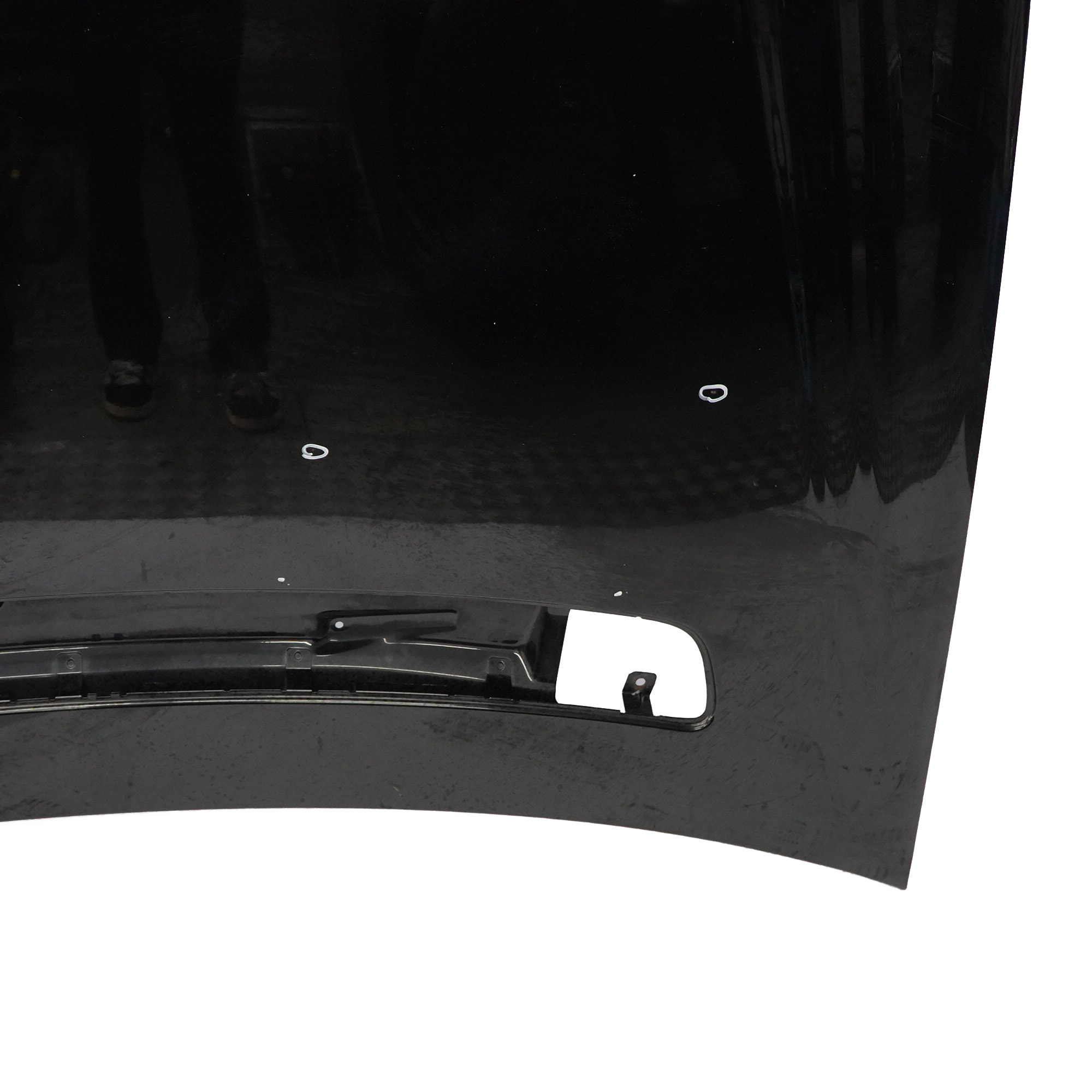 Mercedes CLK W209 Hood Bonnet Trim Panel Engine Cover Obsidian Black - 197