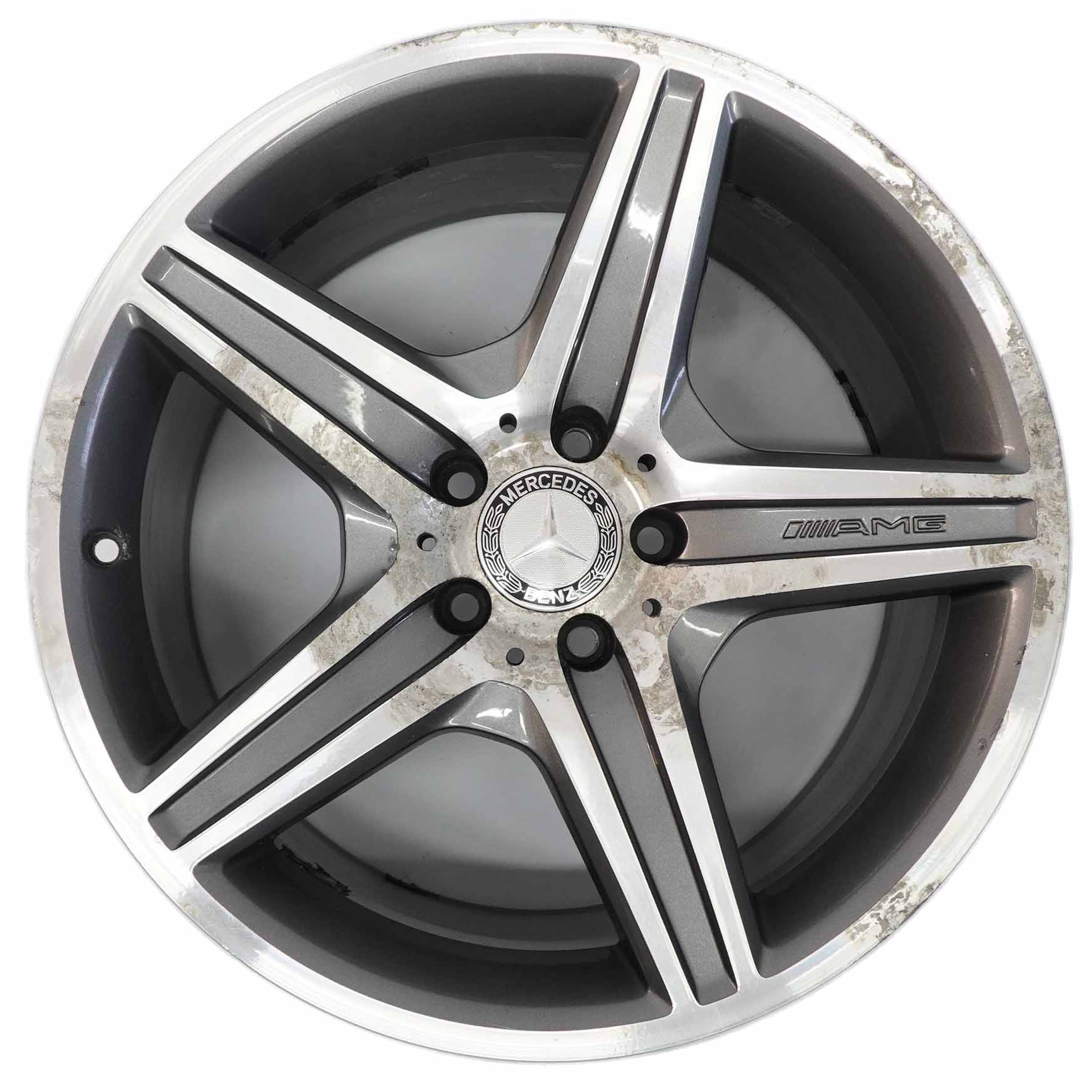 Mercedes W218 5 Spoke AMG Alloy Wheel Rim 19" ET:37 9J A2184011802