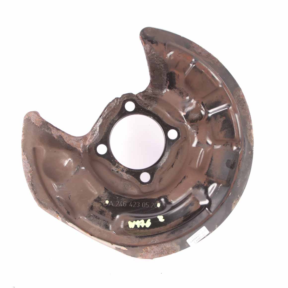 Brake Disc Plate Mercedes W176 W246 Rear Right O/S Protection Plate A2464230520