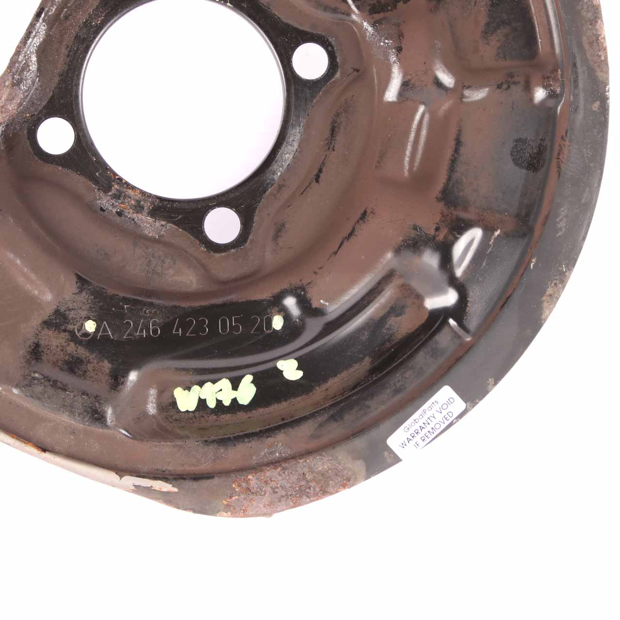 Brake Disc Plate Mercedes W176 W246 Rear Right O/S Protection Plate A2464230520