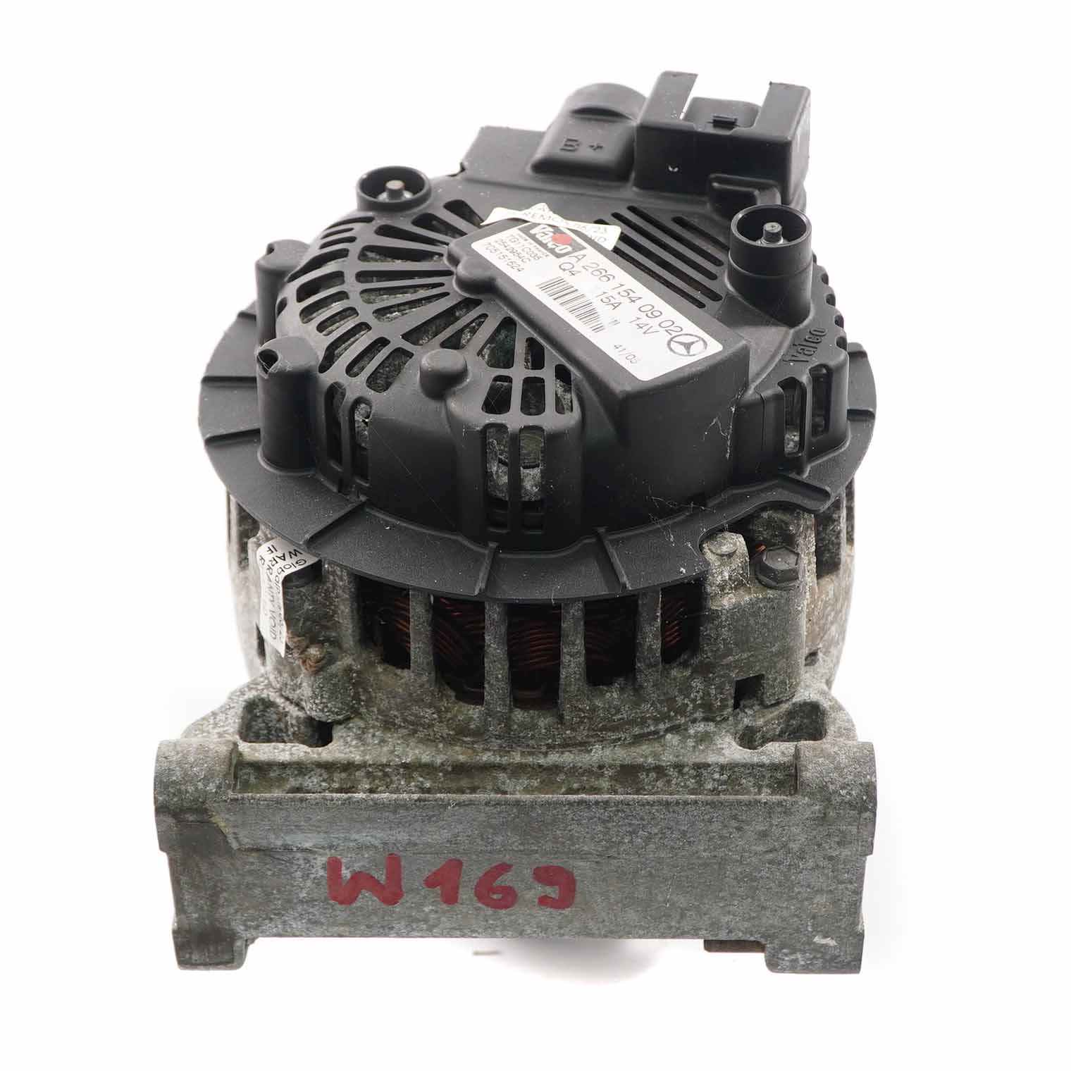 Mercedes W169 W245 Alternator 115A 14V A2661540902