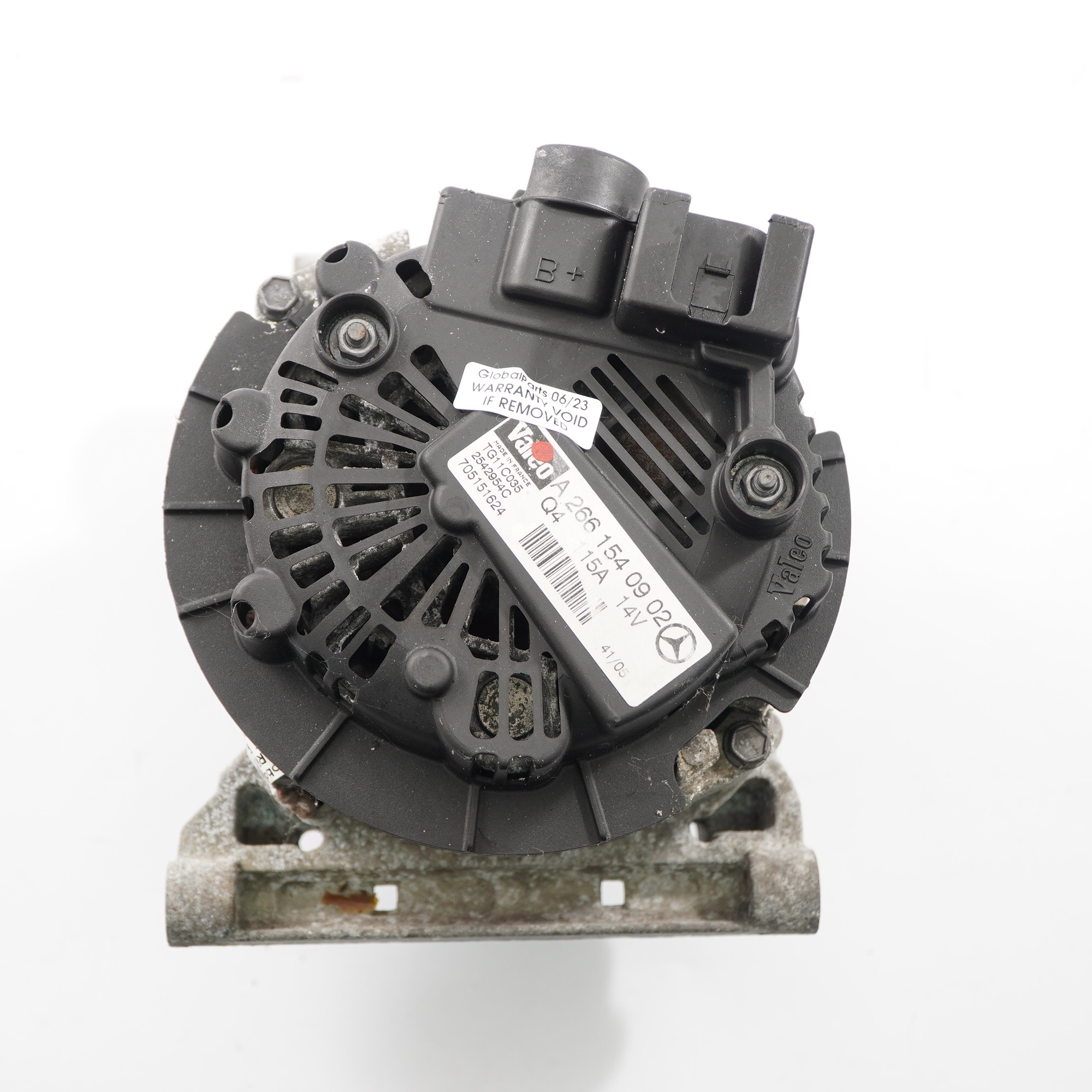 Mercedes W169 W245 Alternator 115A 14V A2661540902