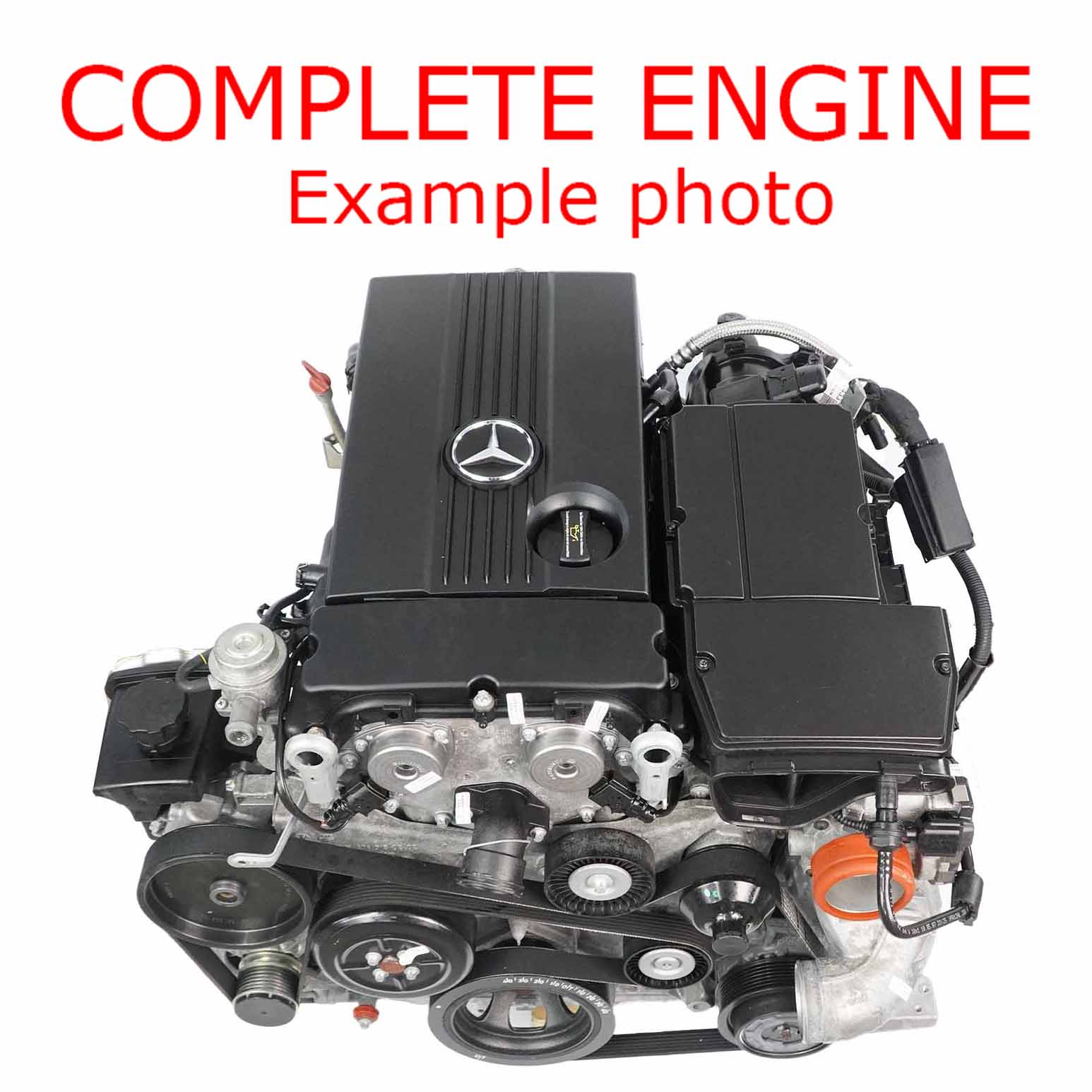 Mercedes R171 SLK 200 Kompressor Bare Engine 271944 271.944 17k miles,  WARRANTY