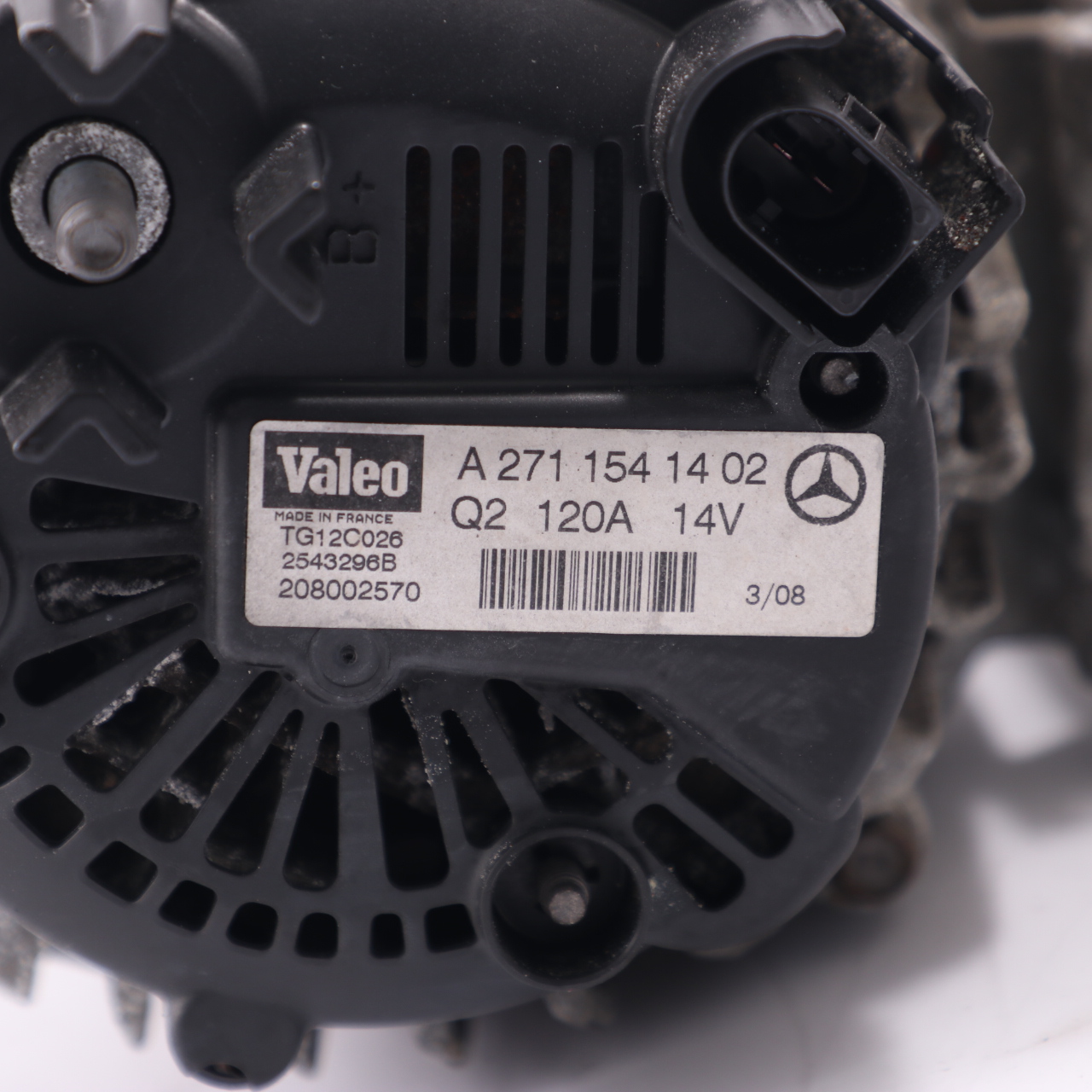 Mercedes W203 W204 M271 Alternator A2711541402