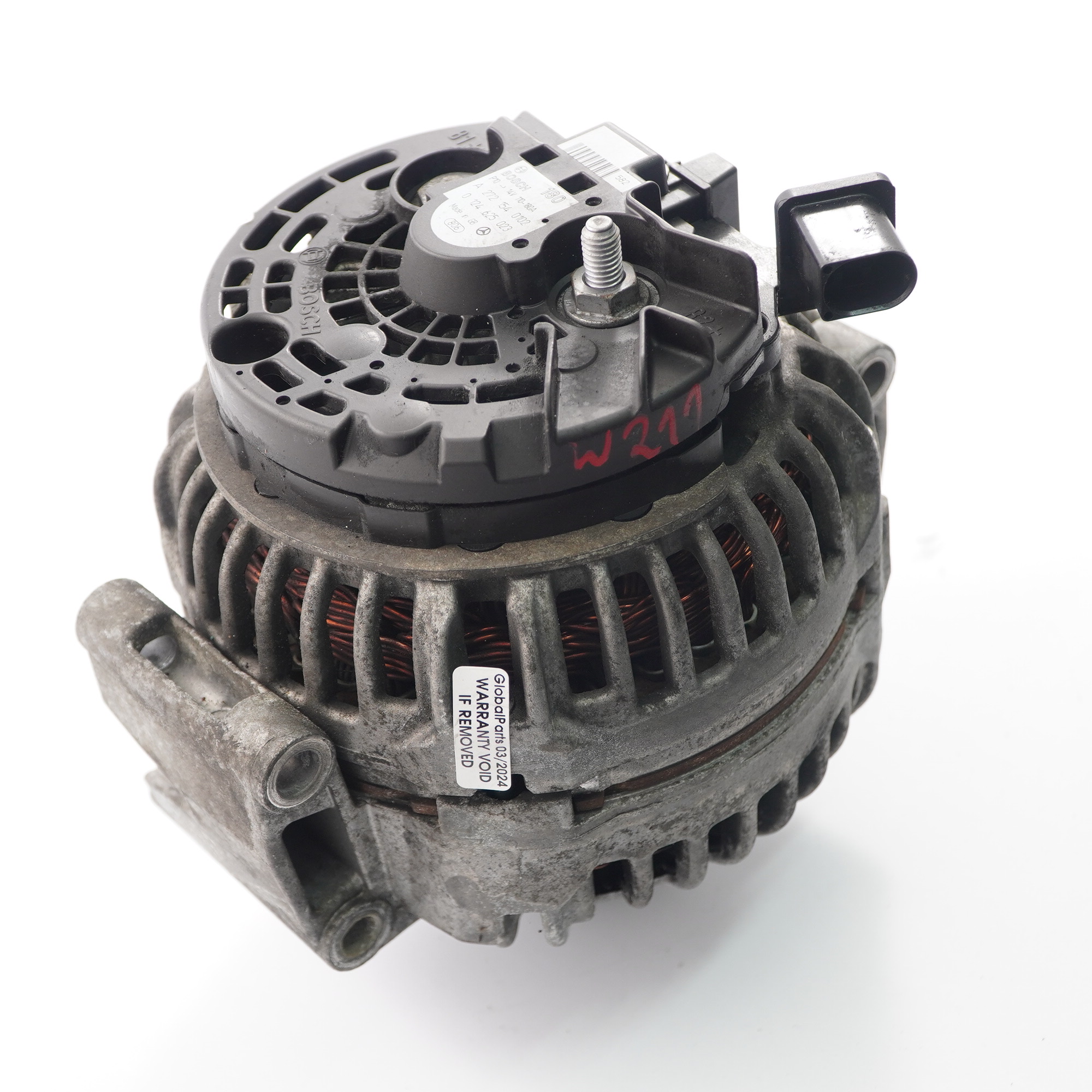 Mercedes W211 Alternator Silnika Bosch 14V 180A A2721540102