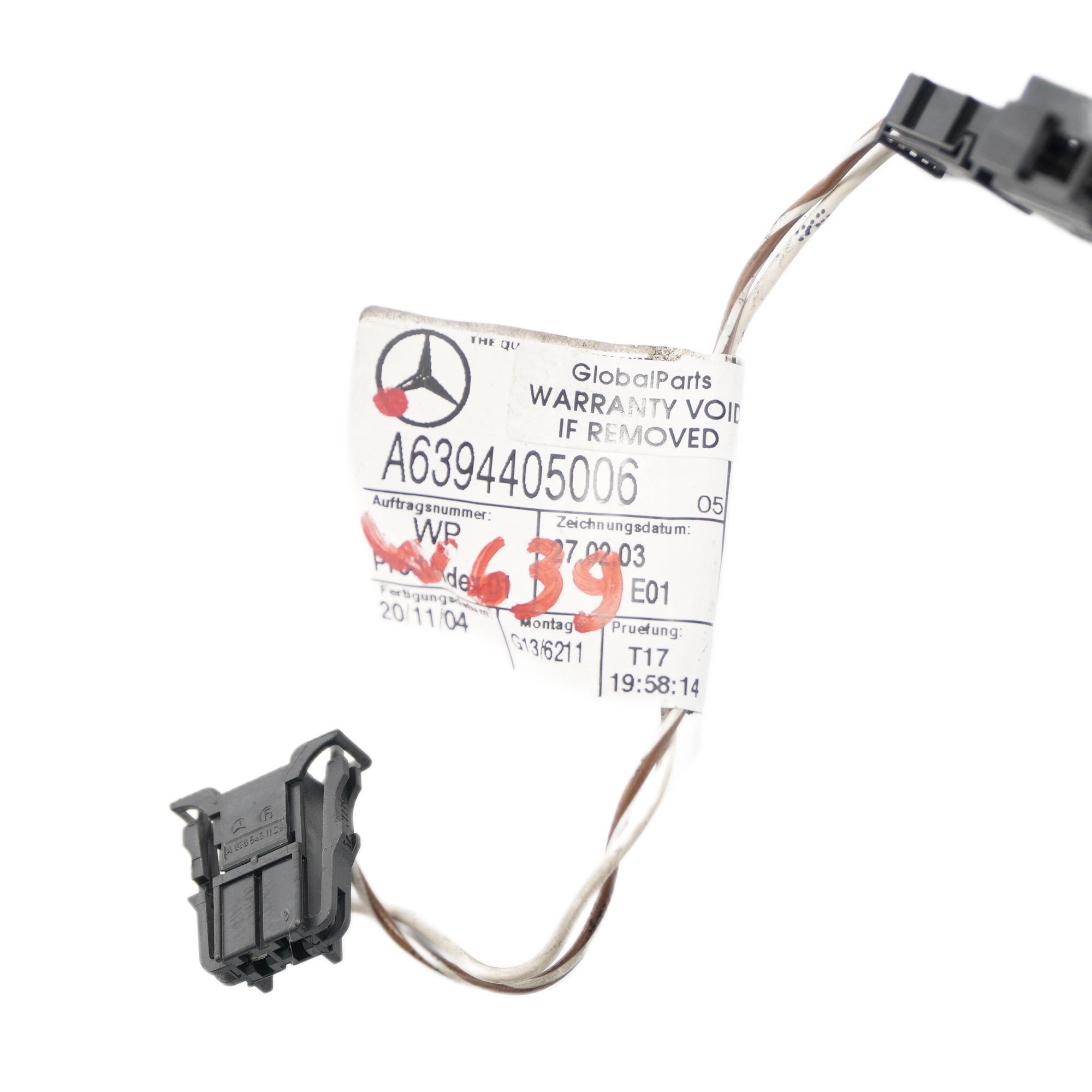 Mercedes W639 Wiązka Drzwi Kabel A6394405009