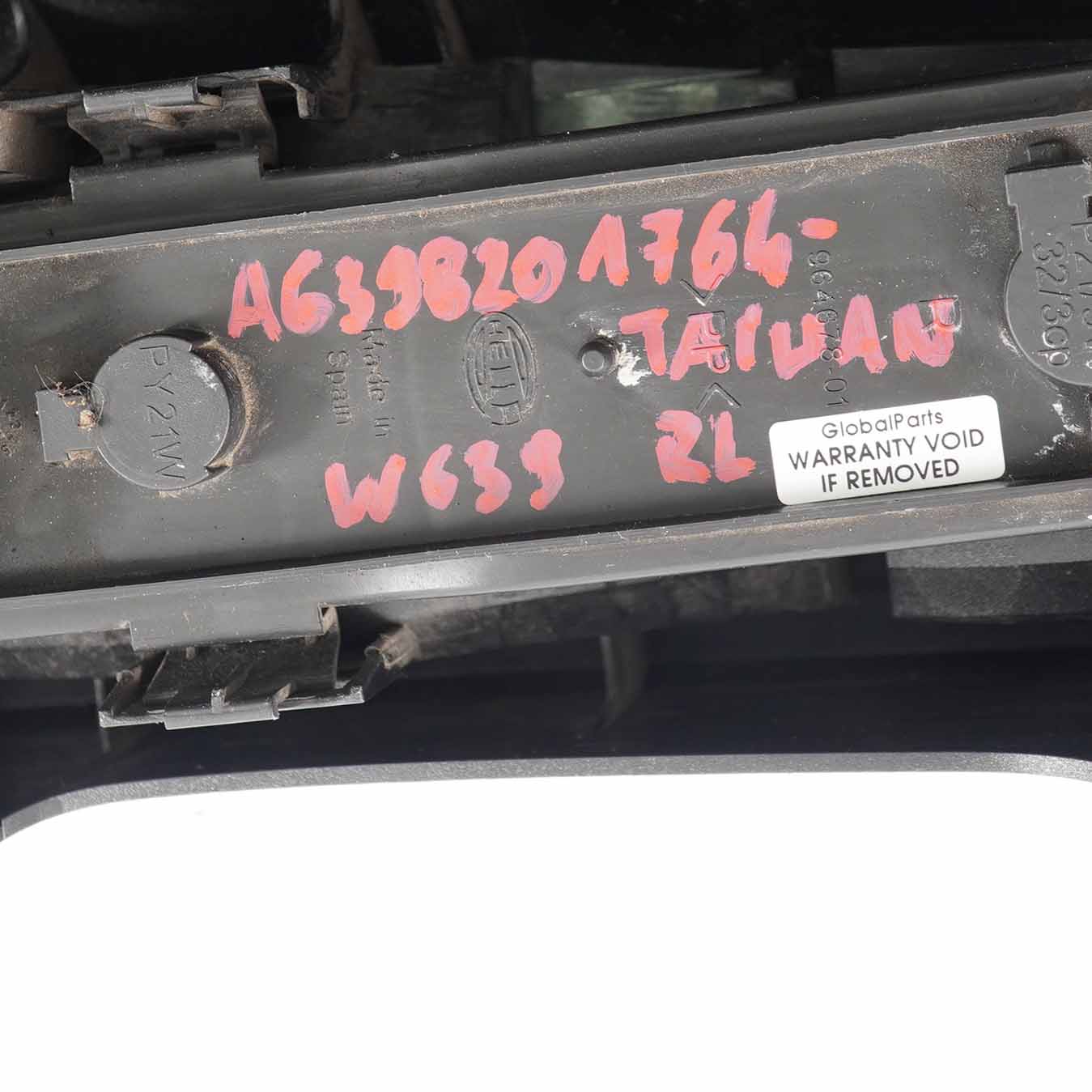 Mercedes Vito W639 Lampa Prawy Tył Prawa Tylna