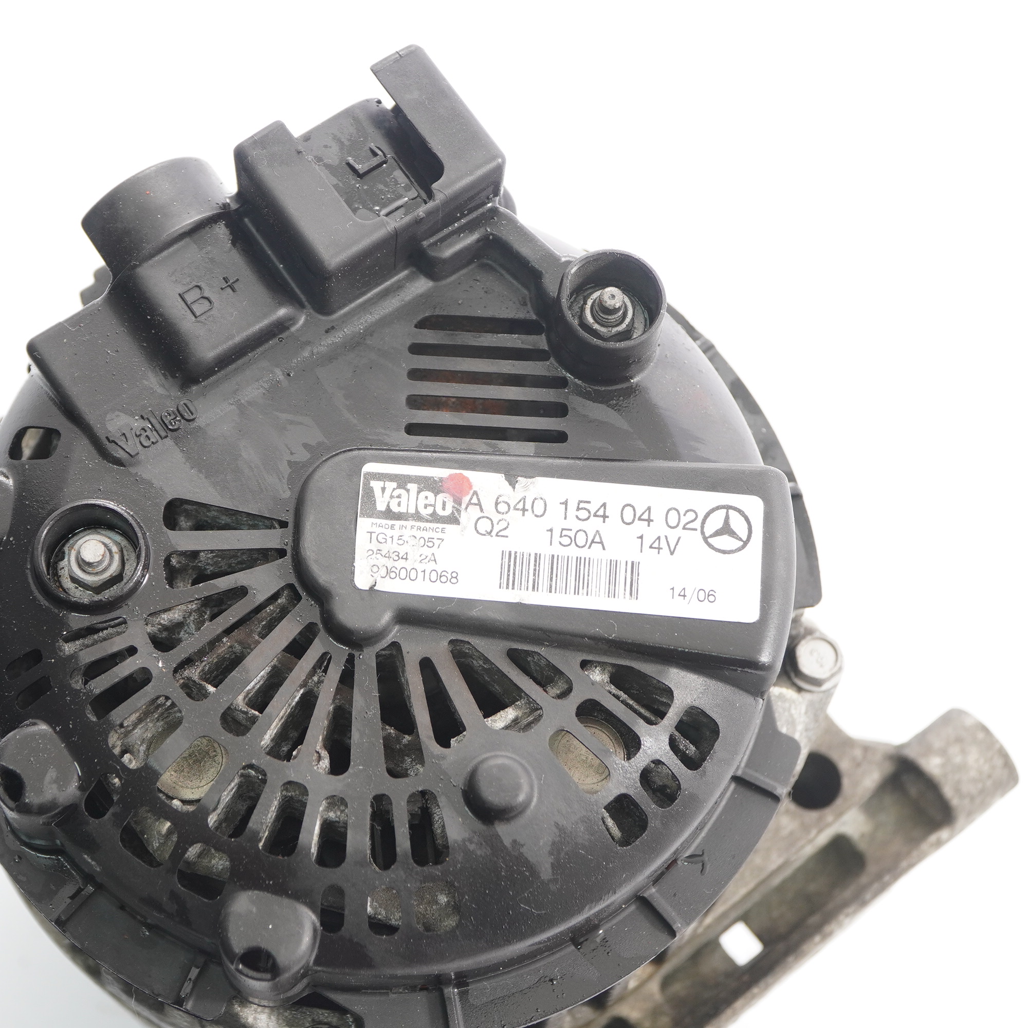 Mercedes W169 W245 OM640 Alternator A6401540402