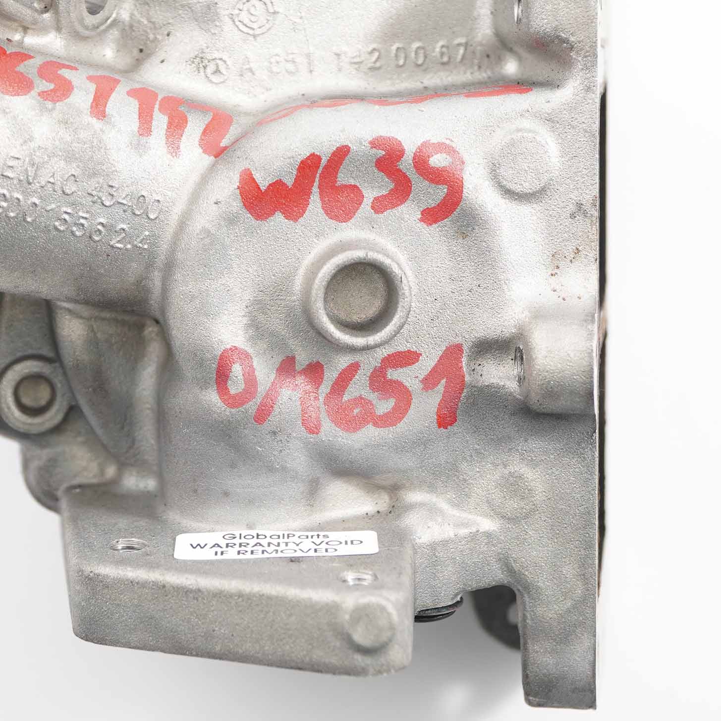 Mercedes W639 OM651 Exhaust Gas Recirculation EGR Valve Part A6511420067